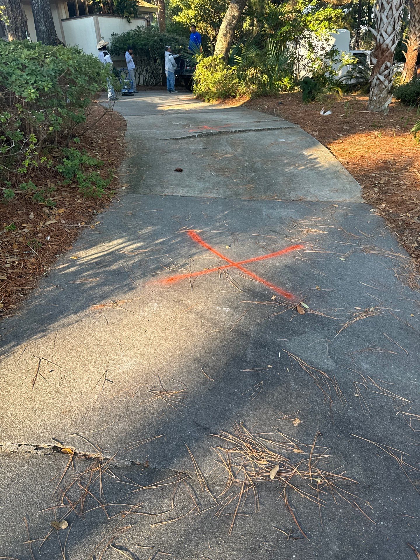 Concrete Driveway and Walkway Replacement in Hilton Head Island by Lowcountry Scapes, LLC
