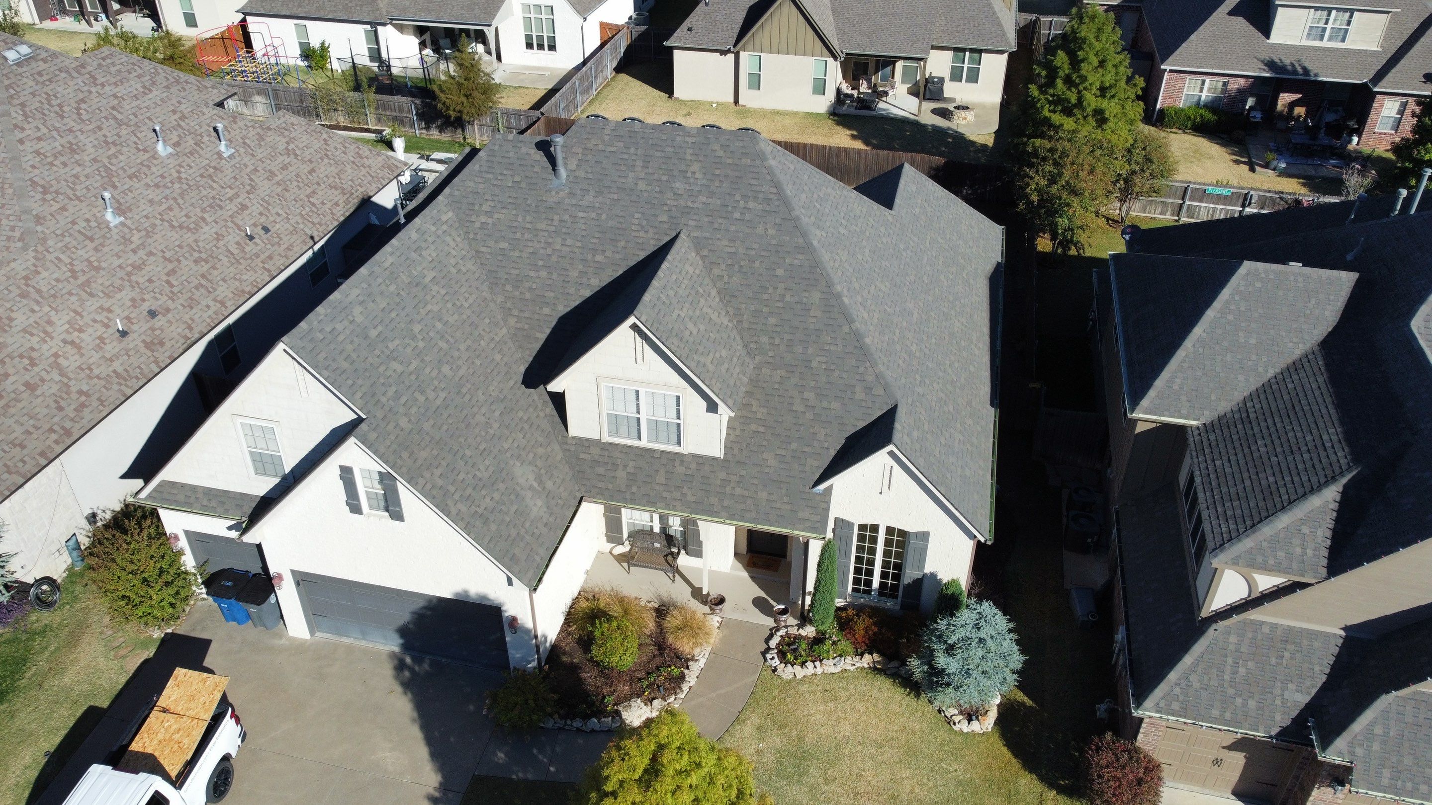 Residential Roof Replacement using Malarkey Vista (Weathered Wood) by Sentry Roofing