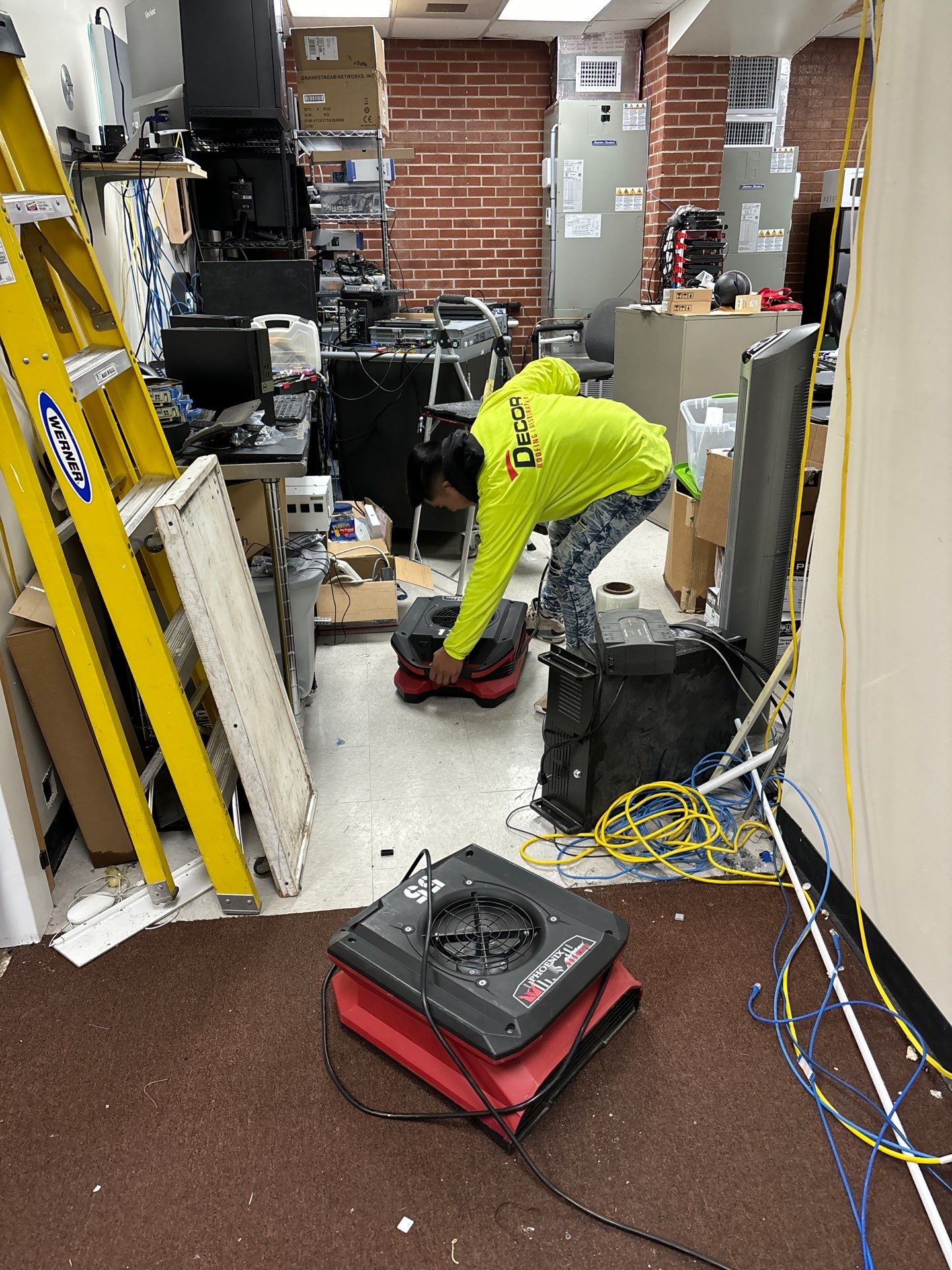 Water Mitigation Project in Inola by Decor Roofing & Restoration