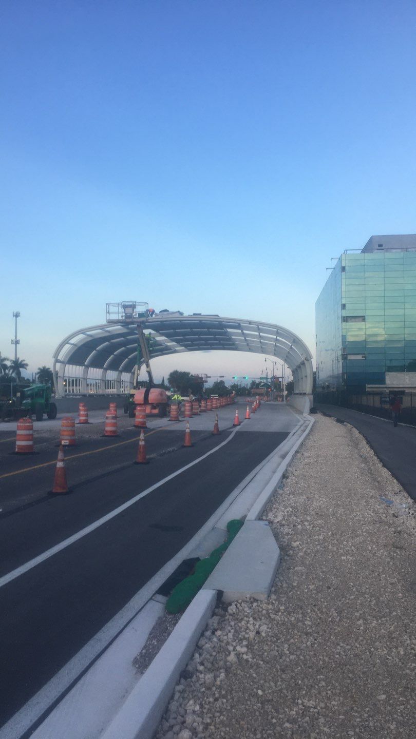 South Corridor Rapid Transit Bus Stations by RoofSmith of Tampa Bay