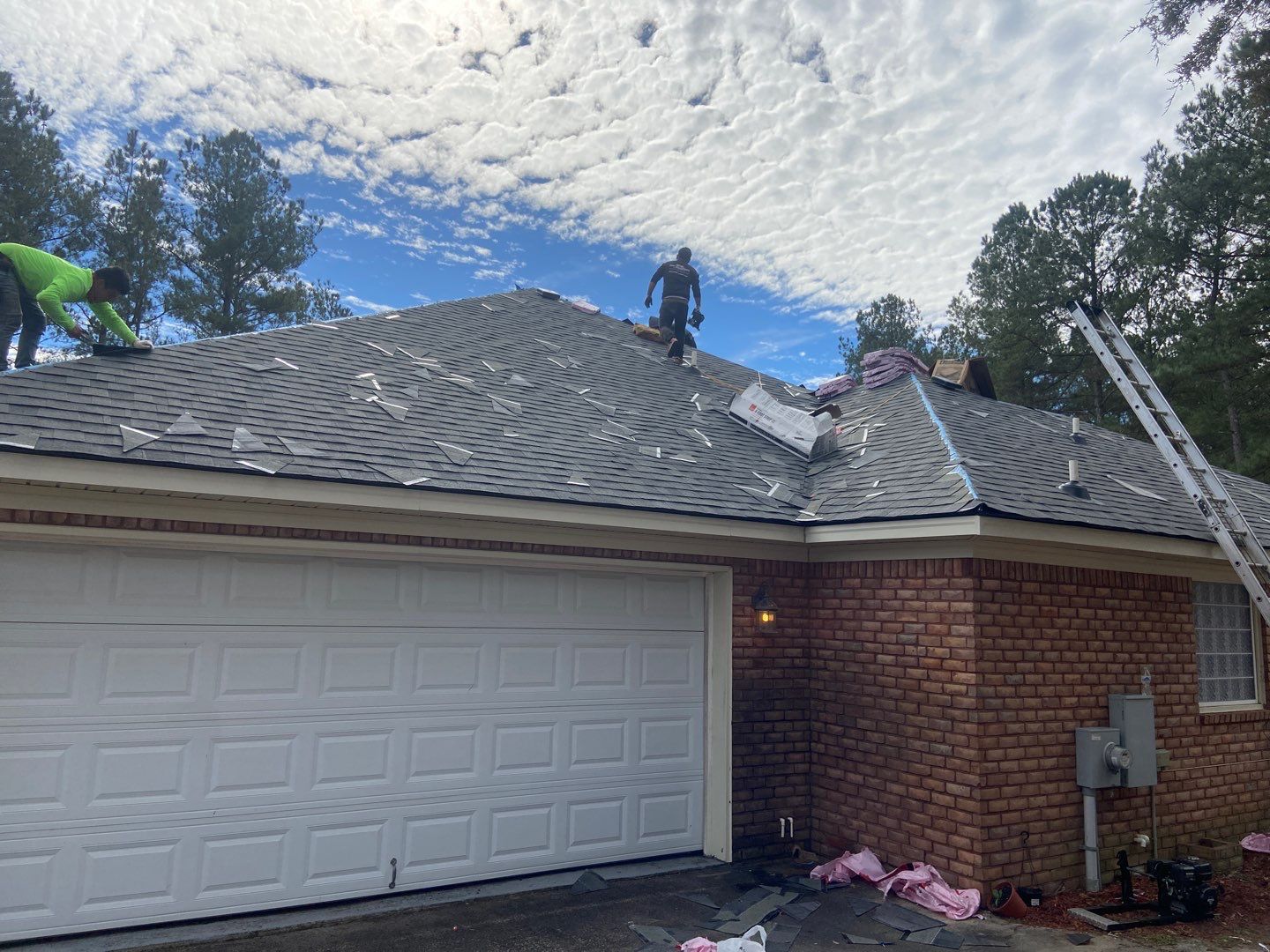 Residential Roofing Installation using Owens Corning by Inspector Roofing and Restoration