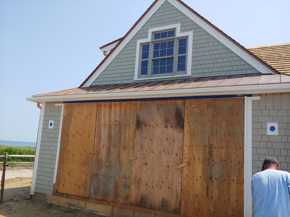Gutter Installation using 4x6 Fiberglass Gutter in Harwich Port, MA by Gutter Pro Enterprises