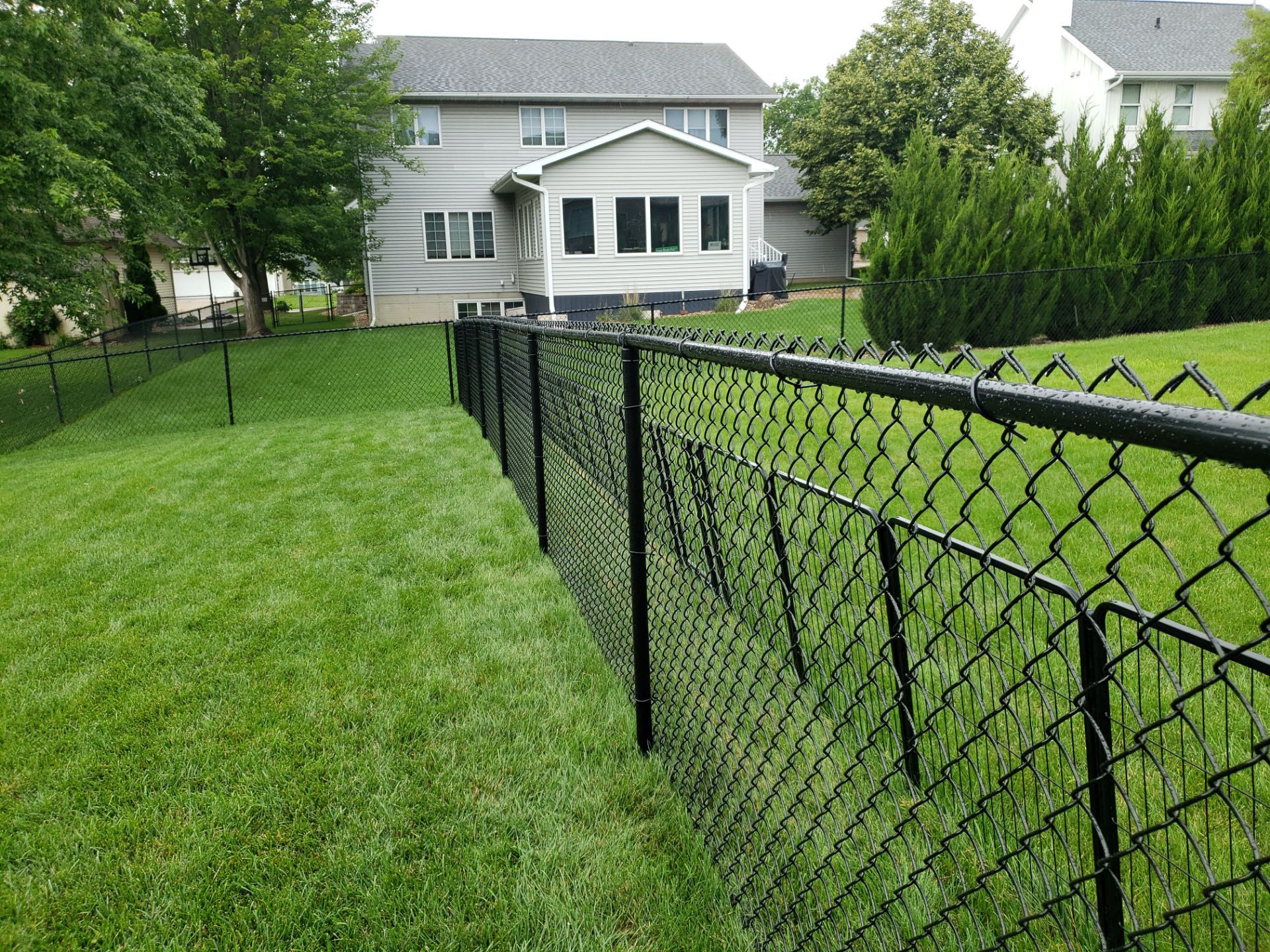 Project in Cedar Falls by Perfect Picket Fence and Stain