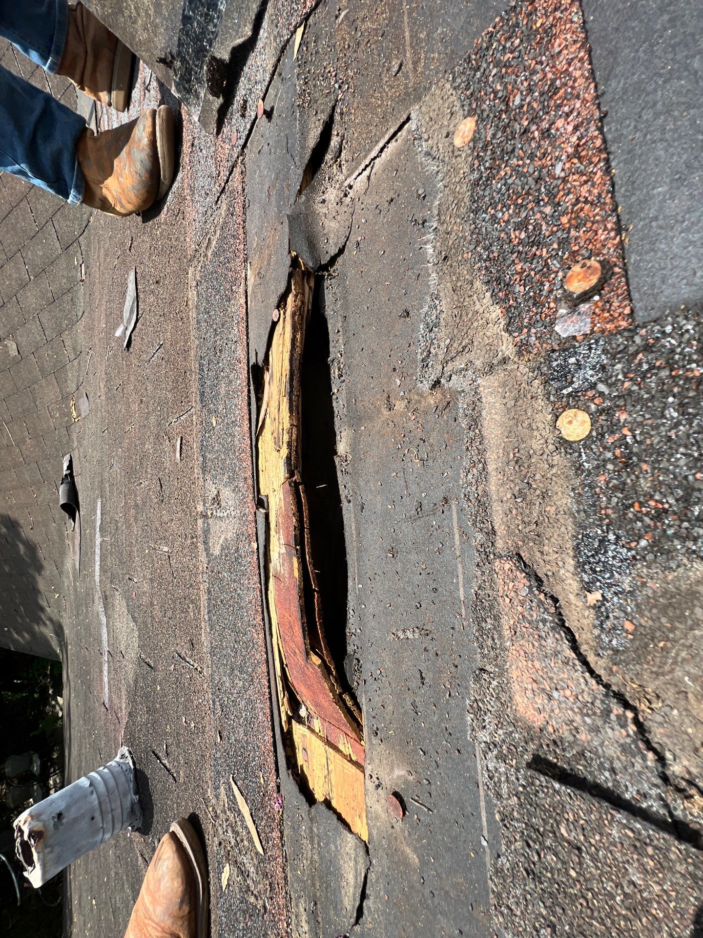 Residential Roofing Repair using Owen's Corning Duration (Lifetime) Shingles by Roof Repair Company