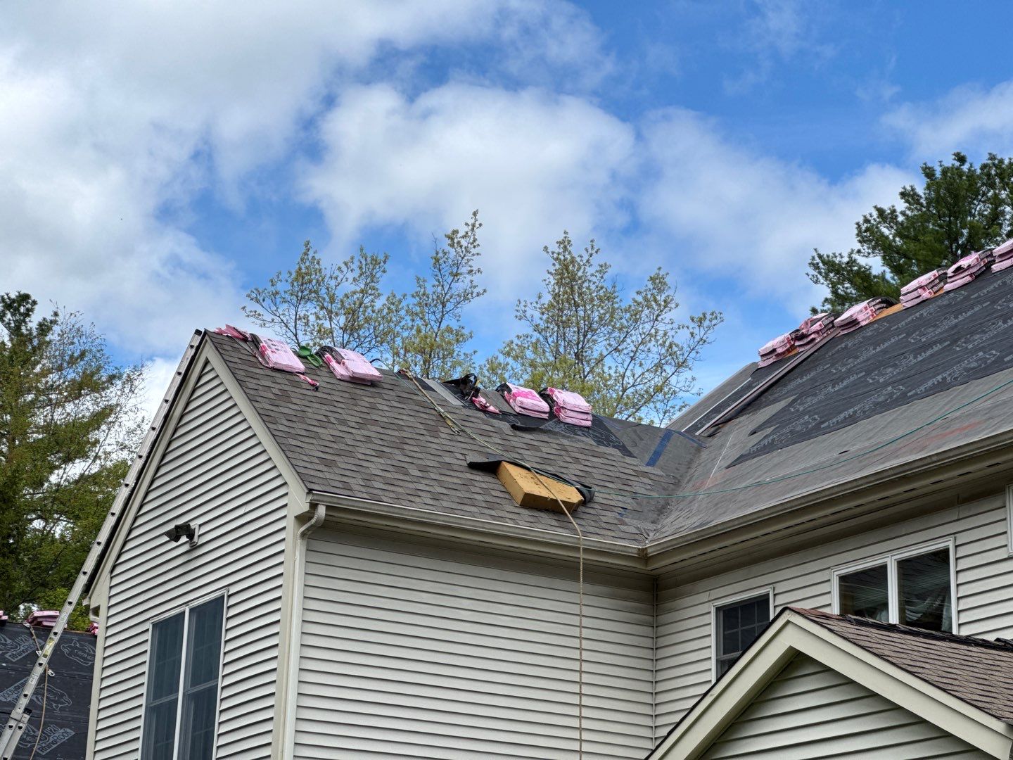 Veterans Helping Veterans – Full Roof Transformation with Owens Corning Driftwood! by Sensible Home Solutions