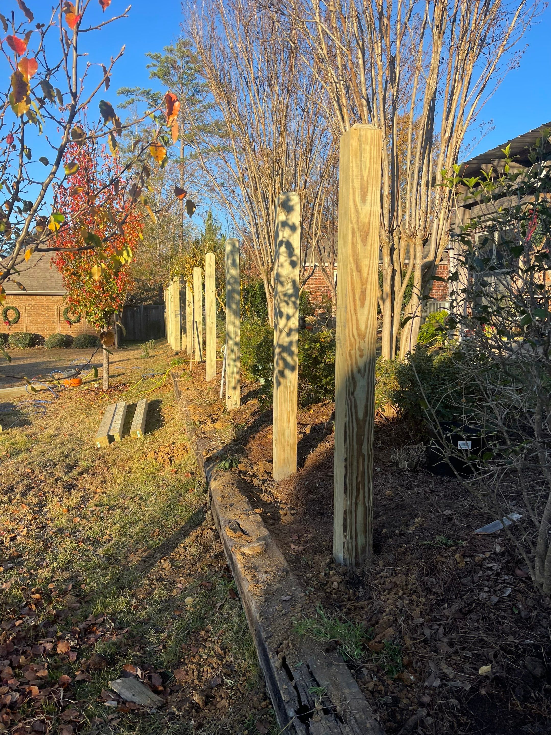 8ft Cedar Good Neighbor Fence by Roberson Construction LLC