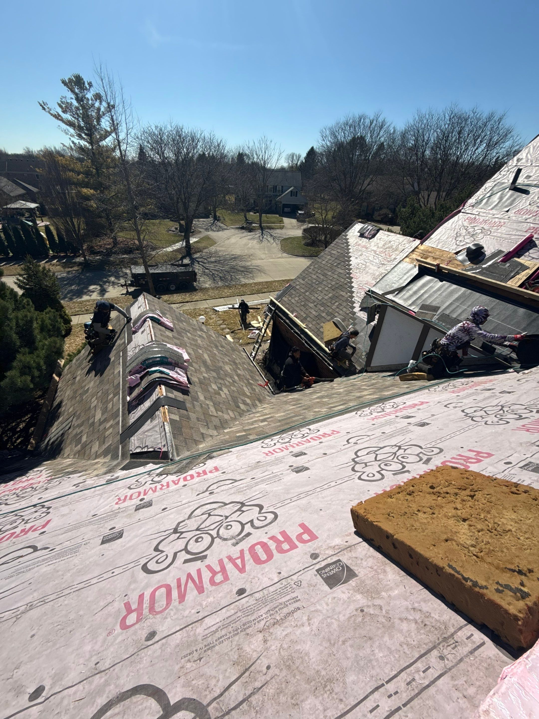 Roof Replacement using Owens Corning by 180 Contractors