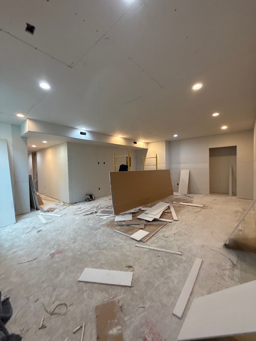 Basement Finishing Project with Home Gym and Sauna in Prospect by Authentic Carpentry
