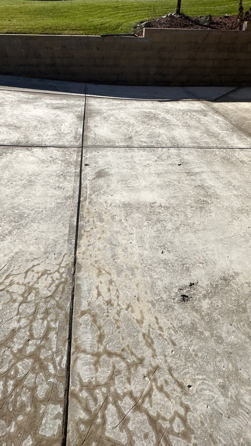 Twilight Driveway Project in Bridgeville by Floors in a Day, Inc