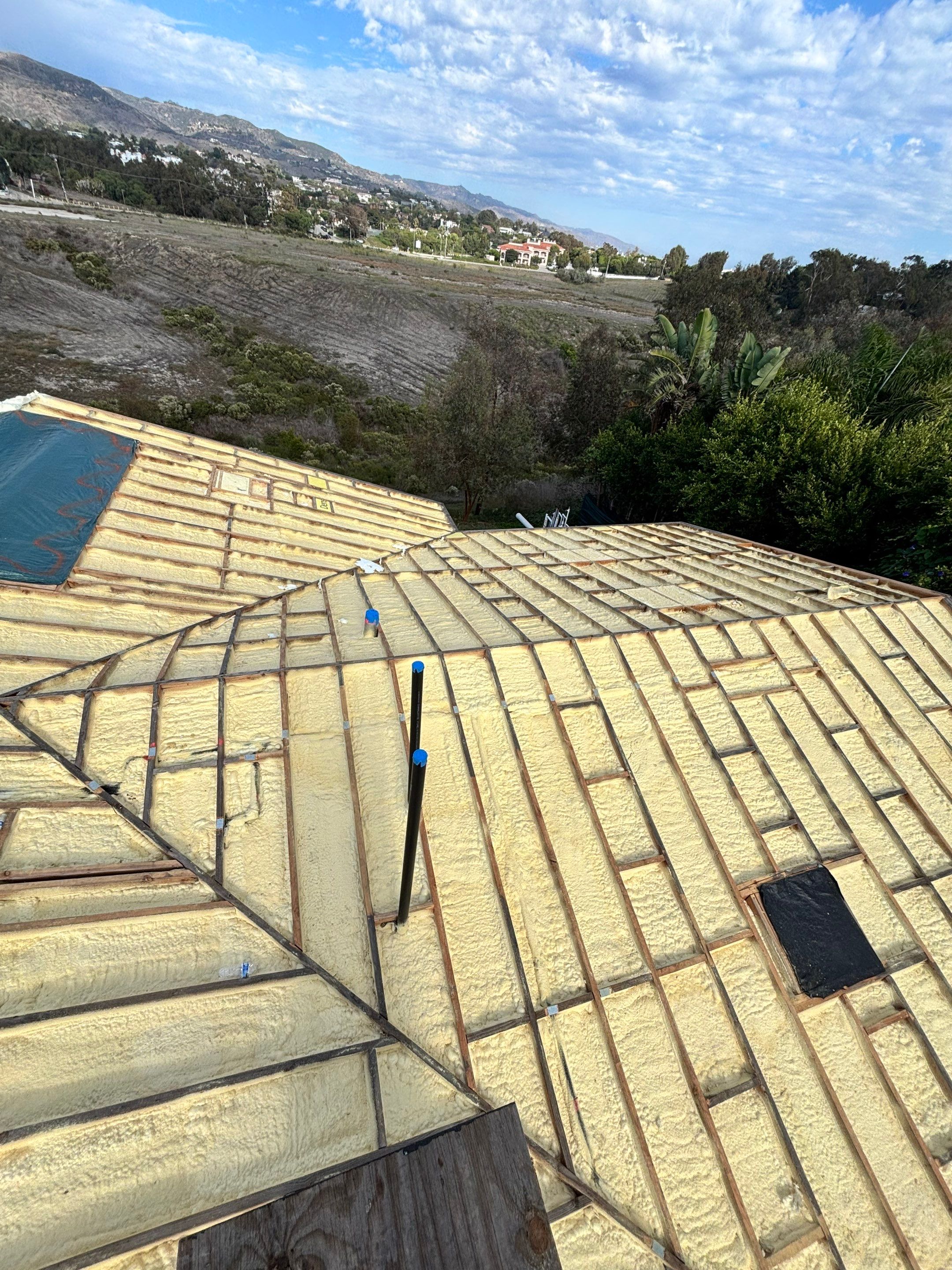 Spray Foam Project in Malibu by Insulation Labs