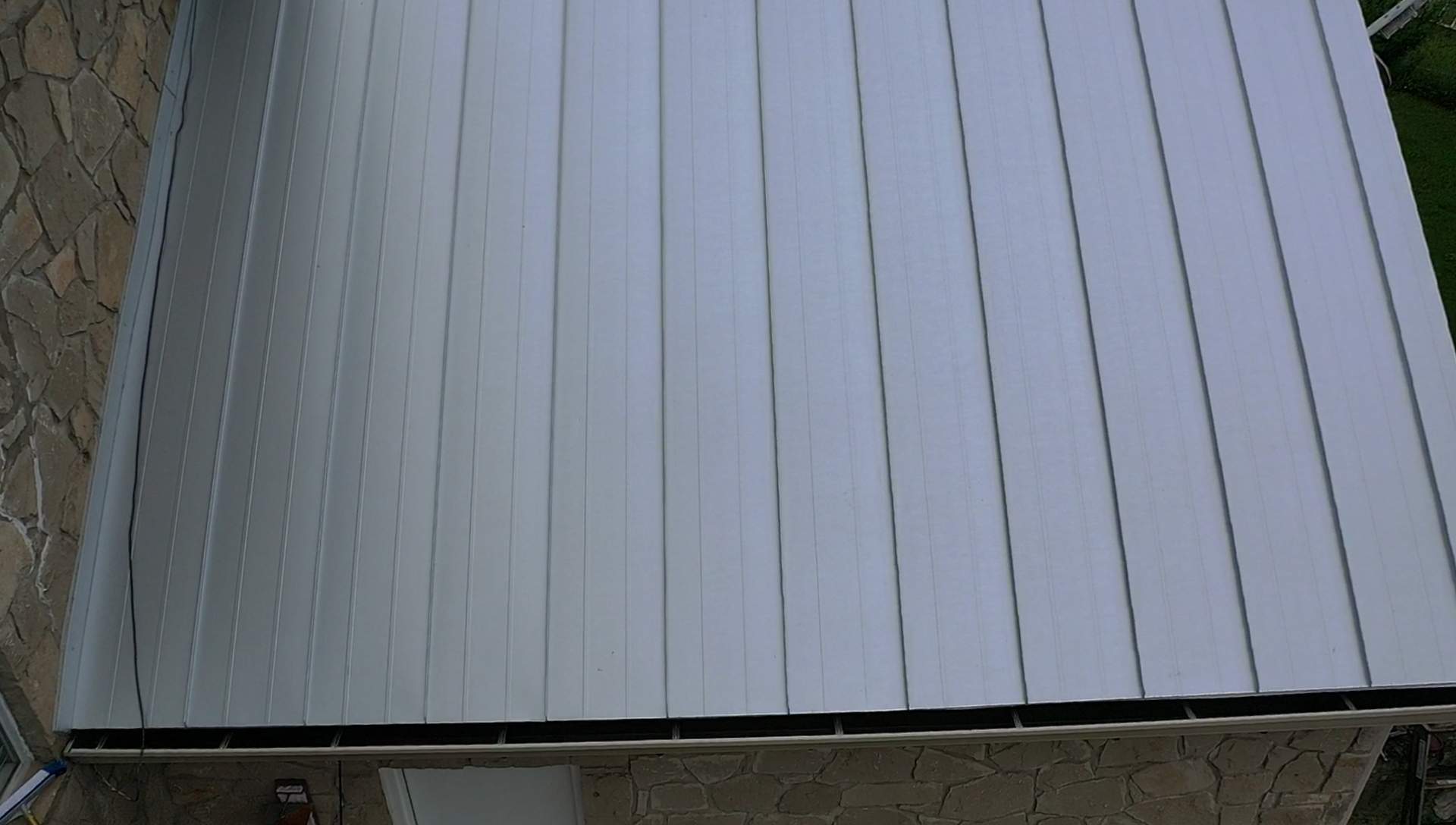 Residential Metal Roof Installation using McElroy Metal by Premier Roofing and Contracting
