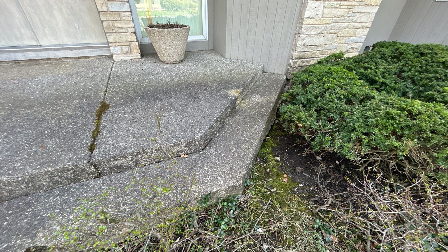 Aggregate Clean and seal using low gloss sealer by Northern Power Washing LLC.