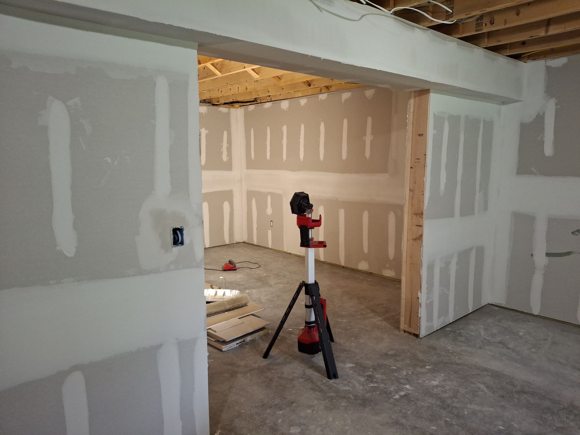 Basement Remodel by Big Pine Panting Inc