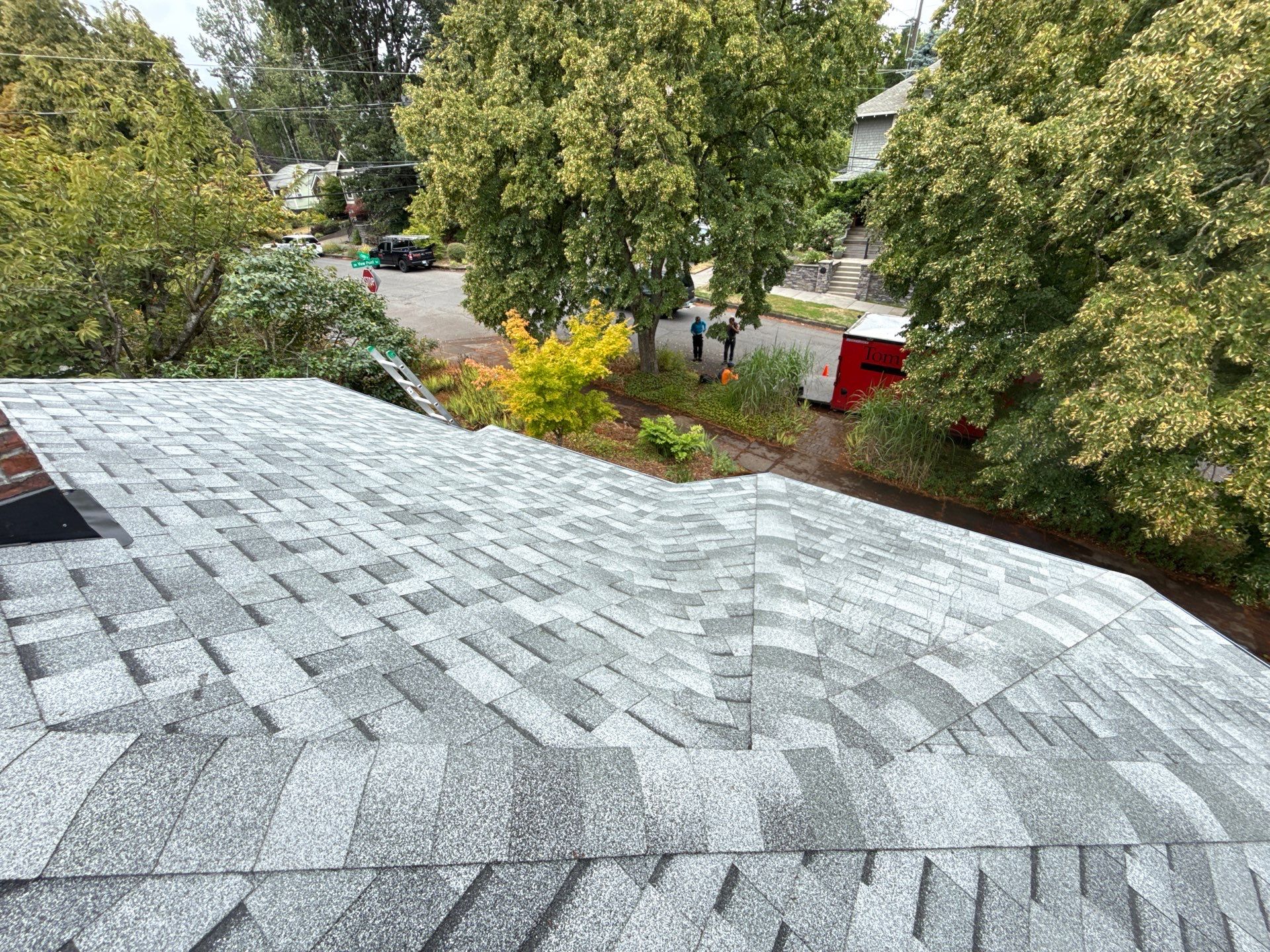 Project in Portland by Tom Leach Roofing