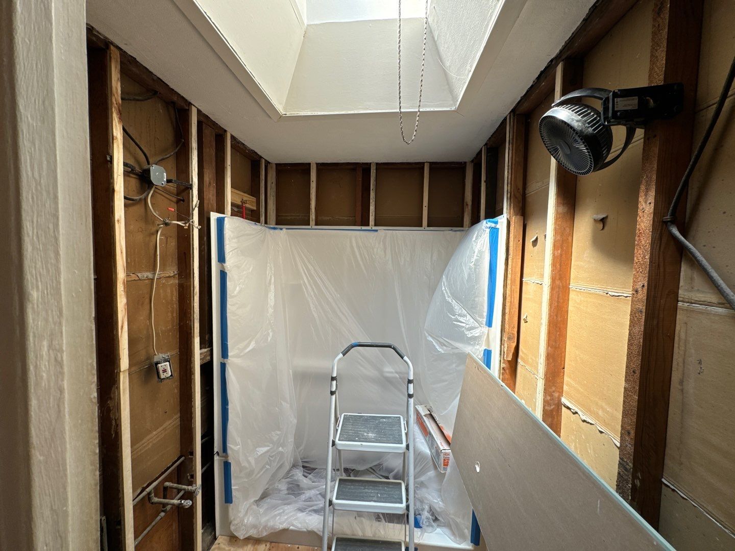 Basement Remodel using Shower Kit by A1 NERDY HOMES LLC