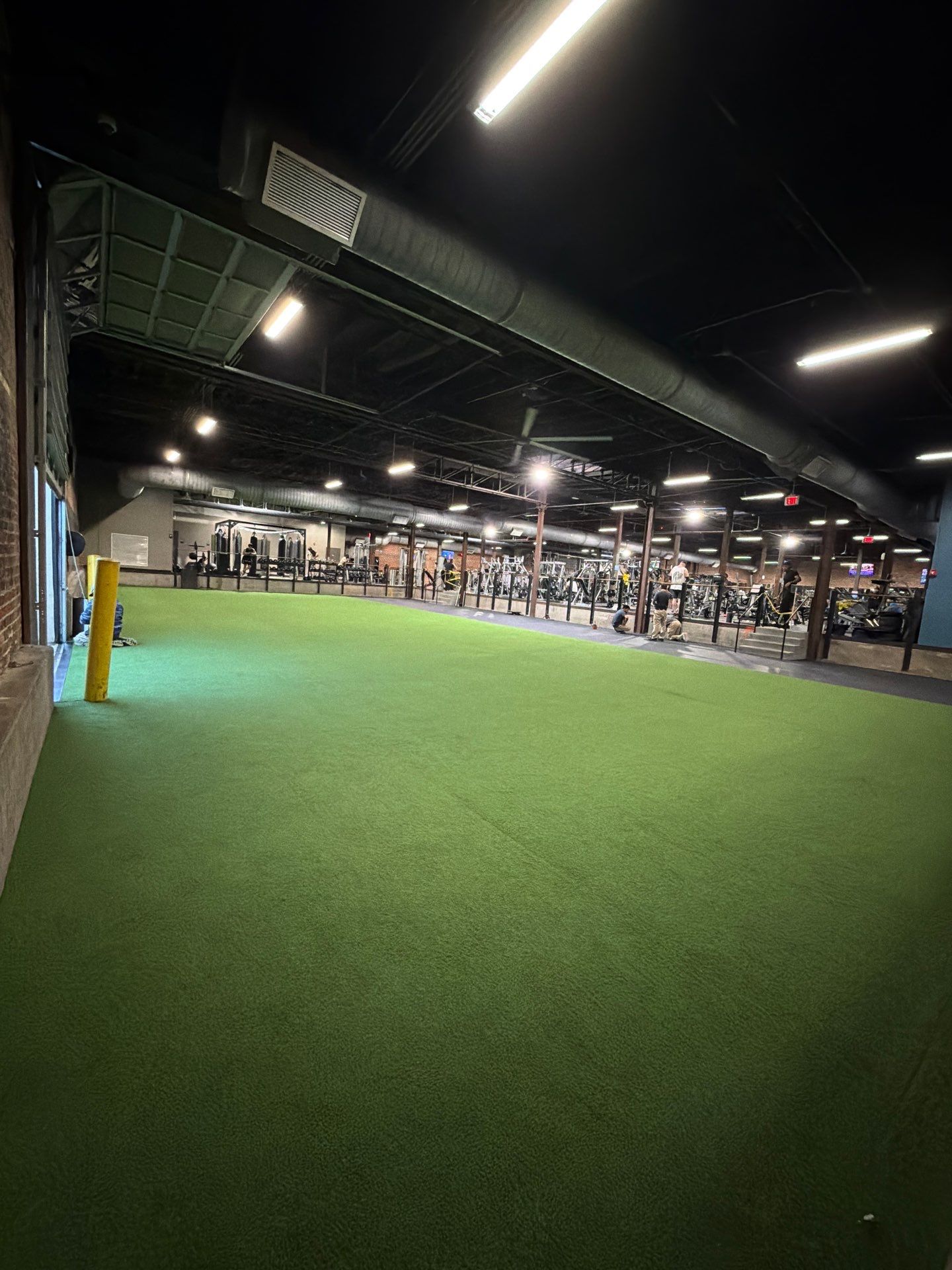 Norfolk OLF - Strength area turf, rubber installation and front desk by Nova HomeWorks 