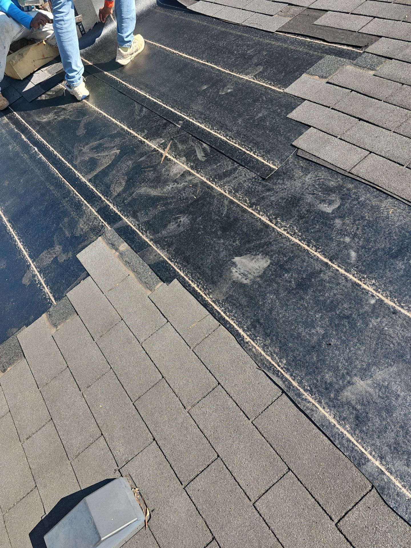 Hail Damage using Owen's Corning Duration (Lifetime) Shingles by Roof Repair Company