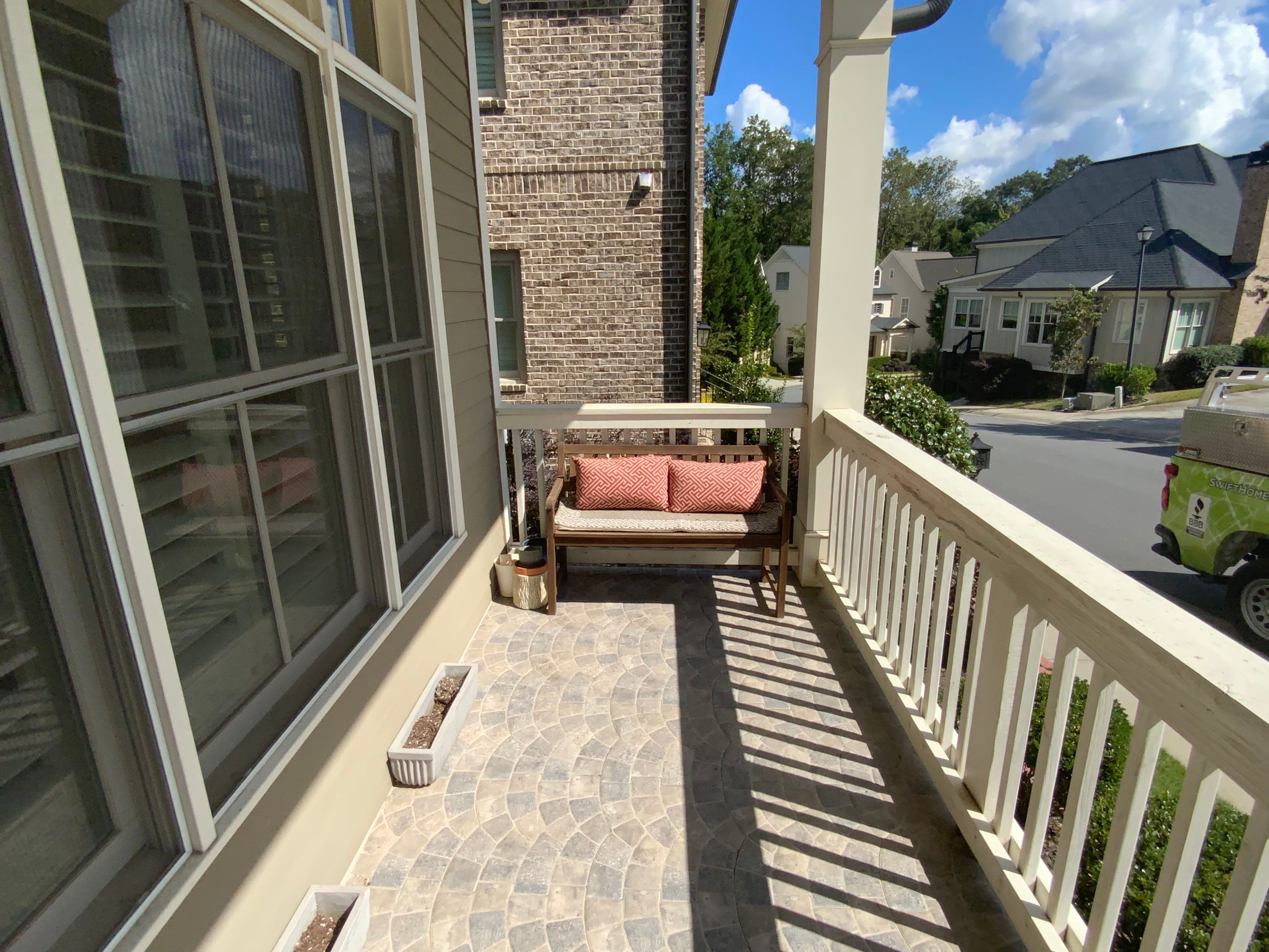 Modern Black Metal Railing and Composite Deck Upgrade in Norcross by Swift Home Renovations