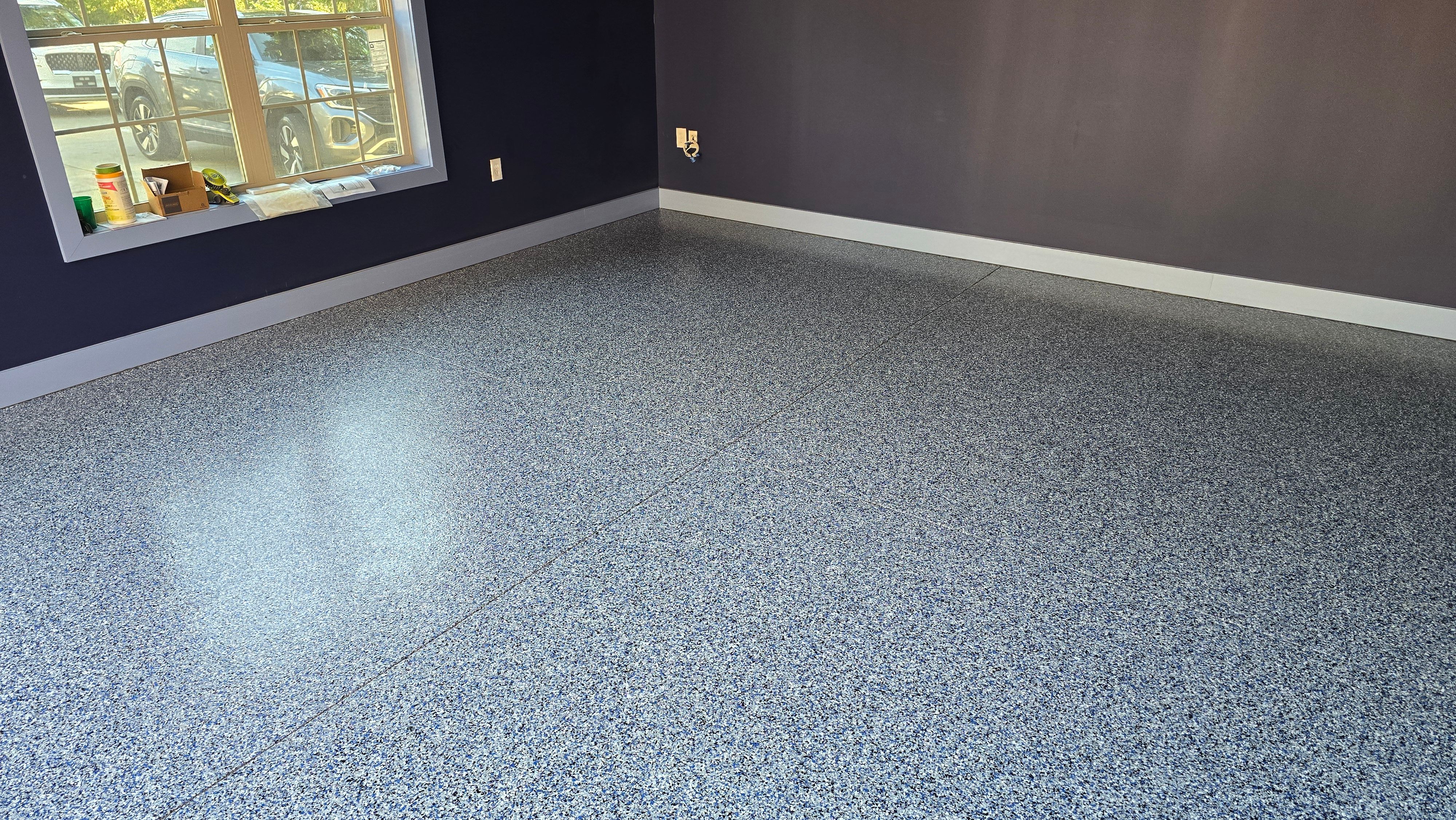 Garage Using Midnight by Elite Floor Solutions