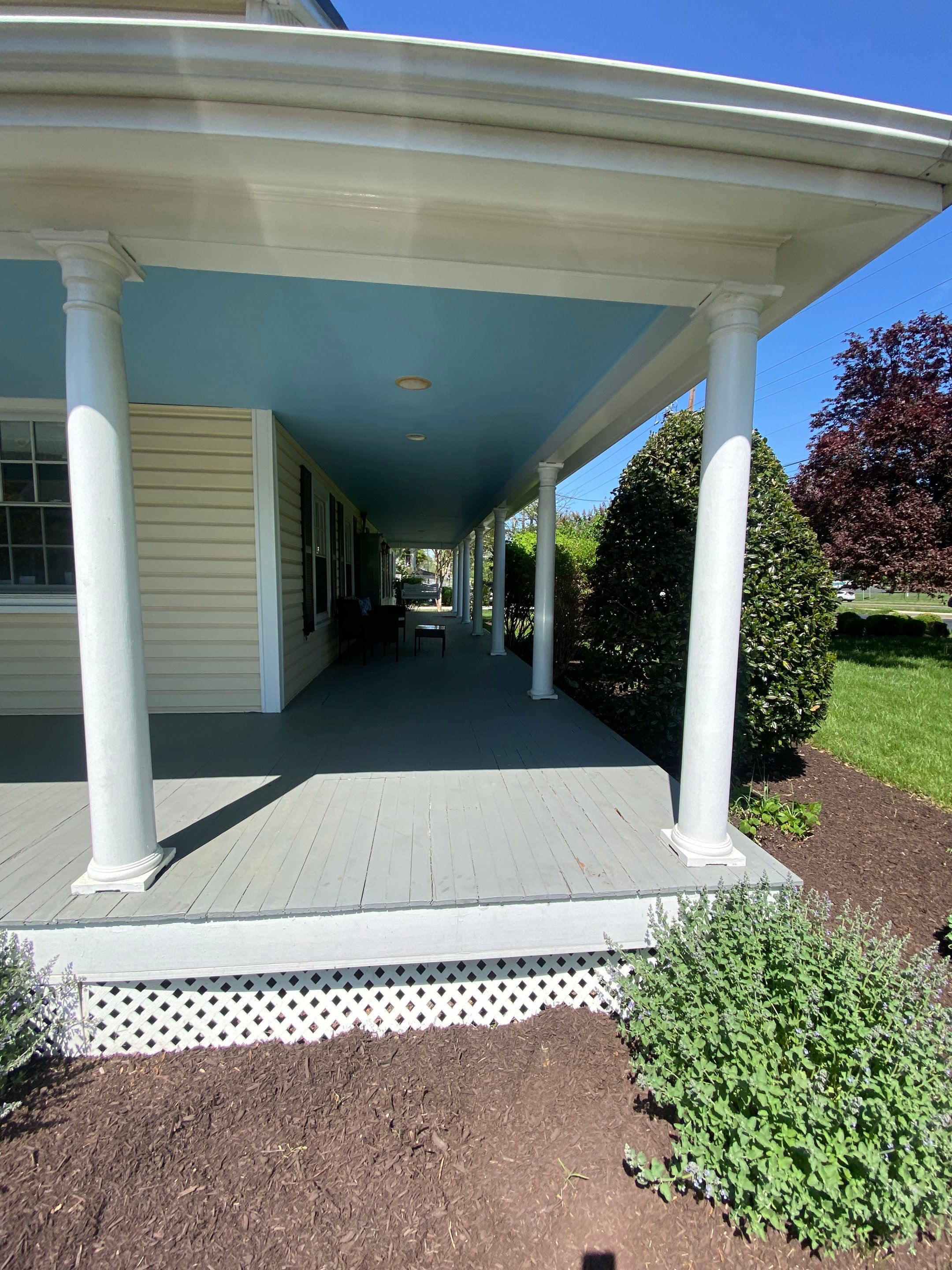 Front Porch Transformation using Timbertech Decking by The Smet Companies, LLC