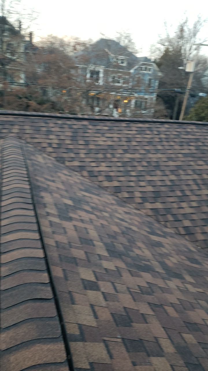 Arlington: CertainTeed Landmark Pro Designer Shingles in Max Def Burnt Sienna by RM Banning, Inc.