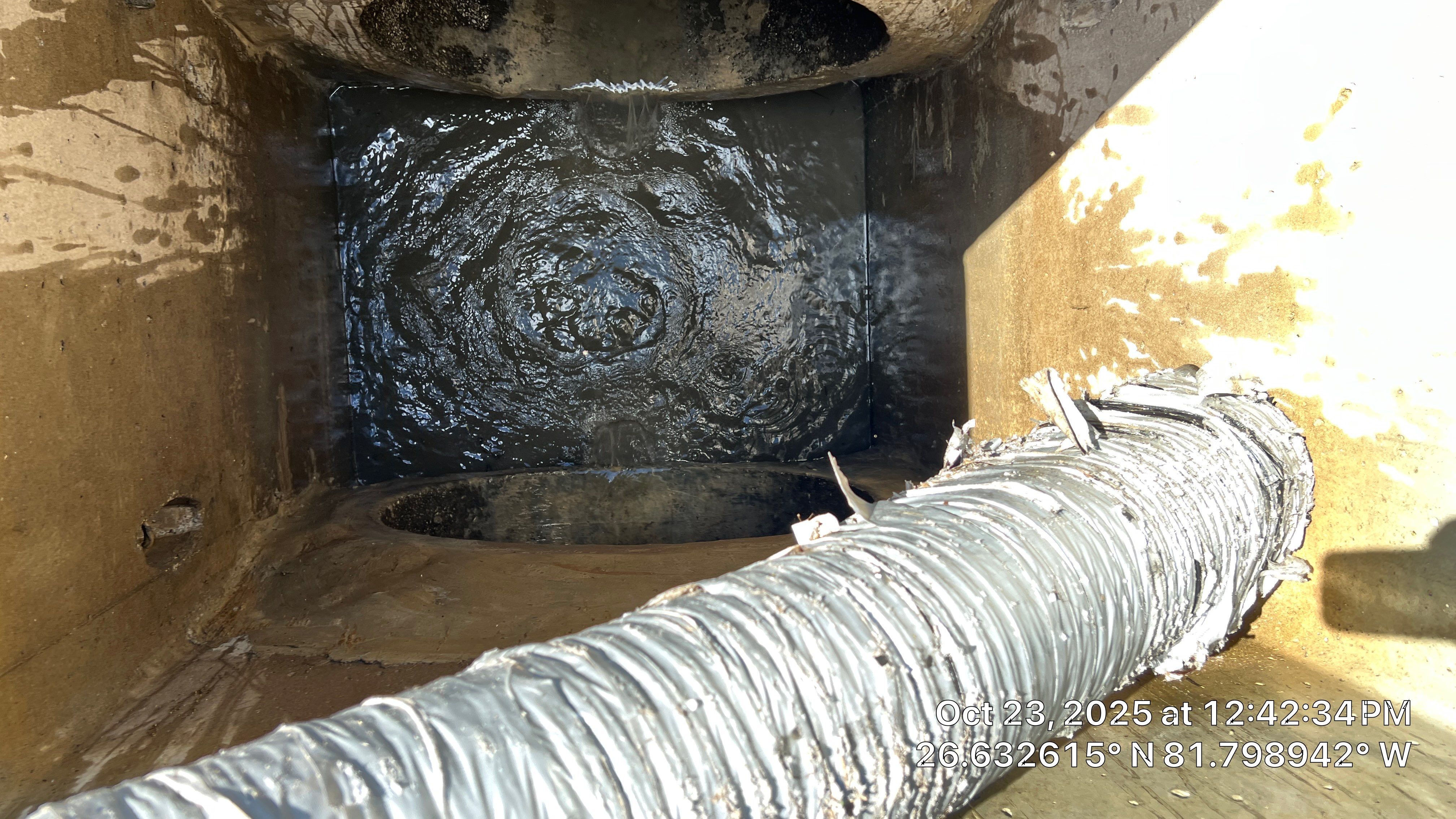 Coffee Rush Fort Myers with PRS by Don Mar, Inc. Storm Water Solutions