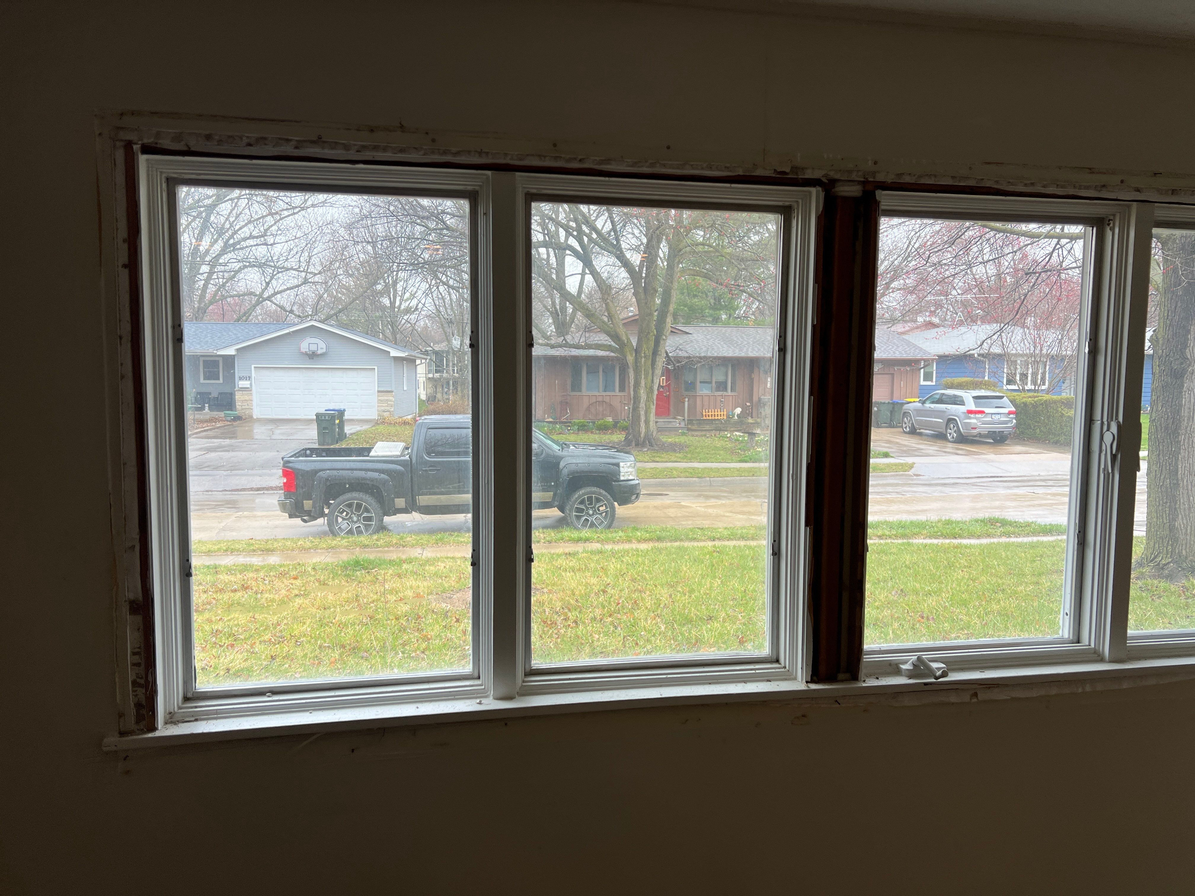 Window Installation using Pella 250 series vinyl window by United Windows and Siding LLC