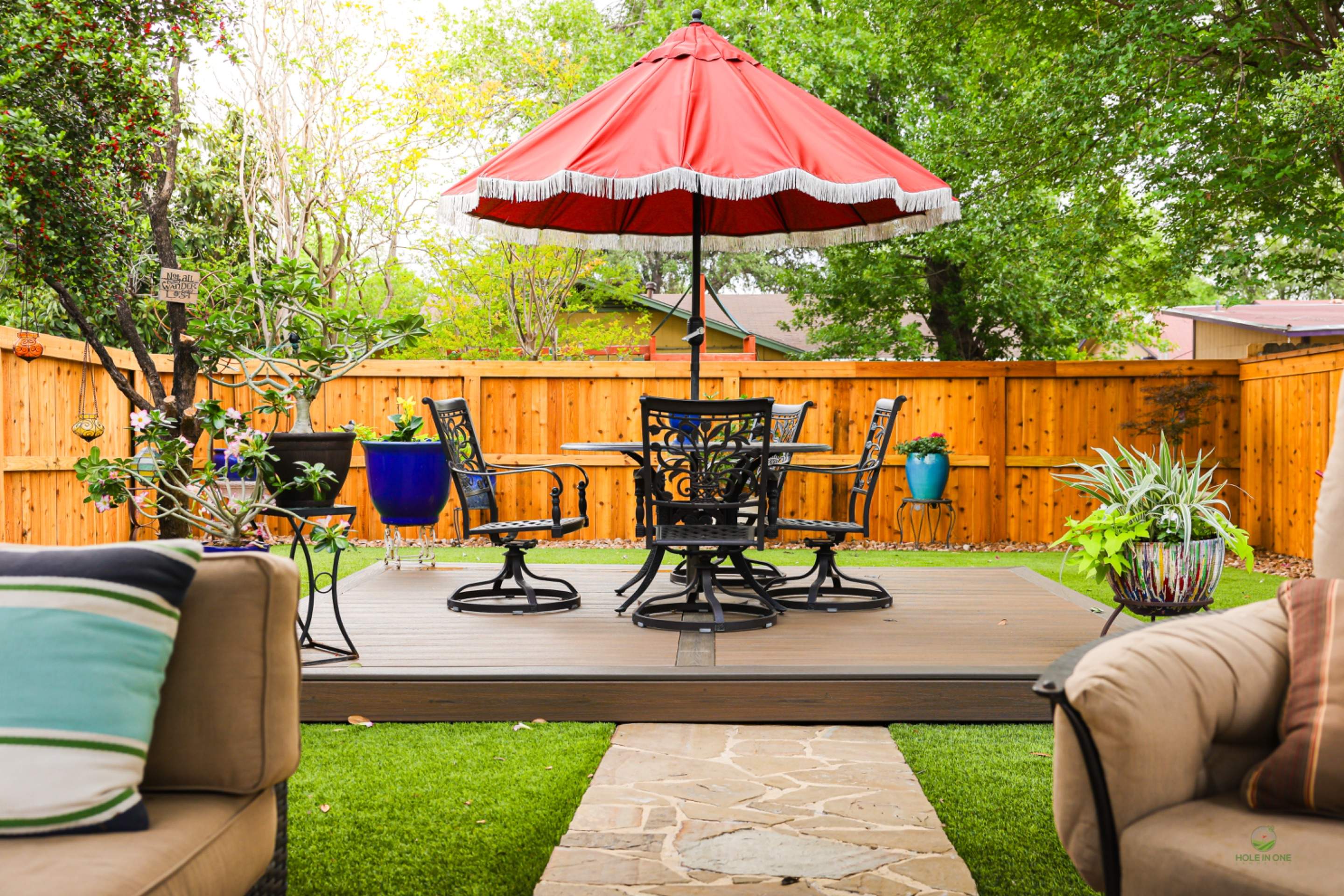Blossom Park, San Antonio Tx. by Hole In One Lawns, LLC