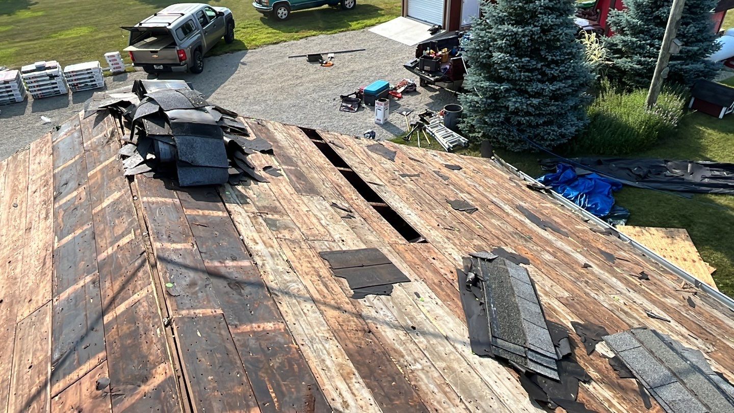 Residential Roofing Installation using GAF Timberline HDZ Charcoal by Nitro Roofing and Construction