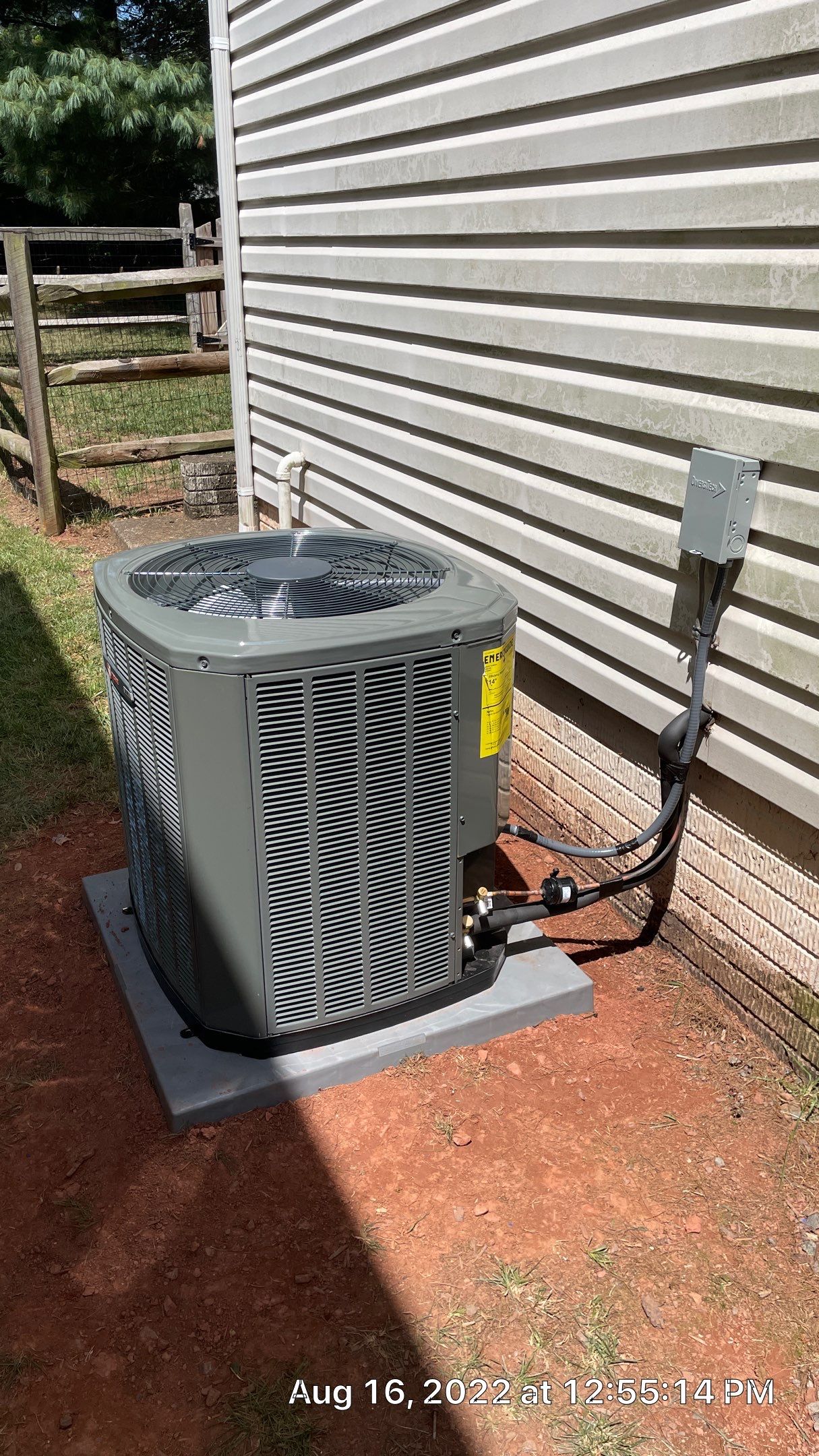3 ton 14 seer Trane AC and gas furnace by Pro Sky Services