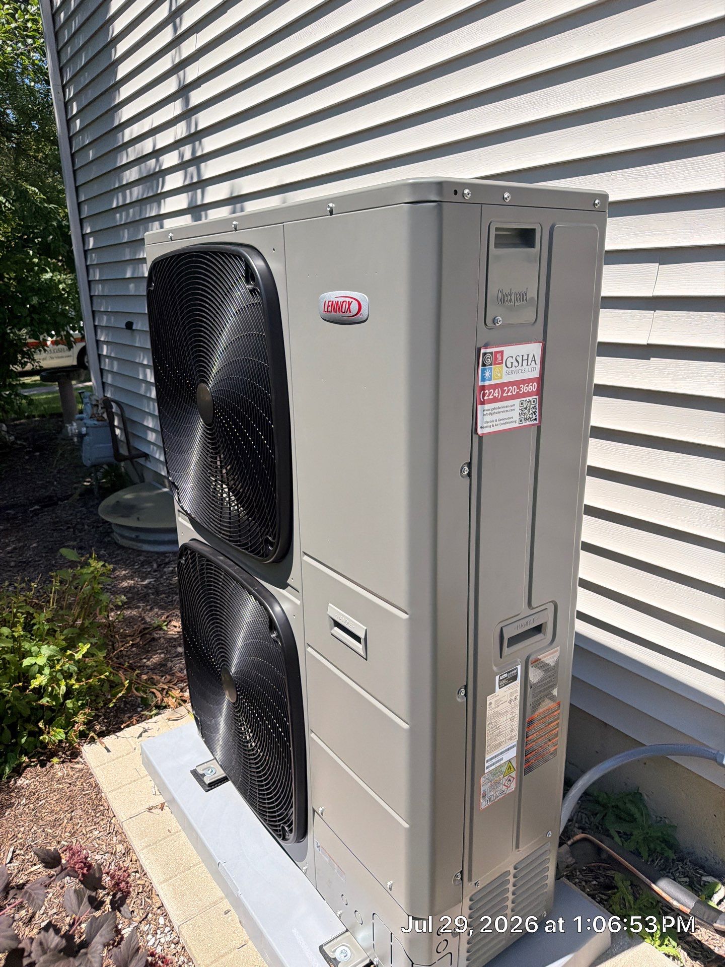 Lennox Elite EL297V Furnace & EL18KSLV Heat Pump Installation – Aurora, IL | GSHA Services, LTD by GSHA Services LTD