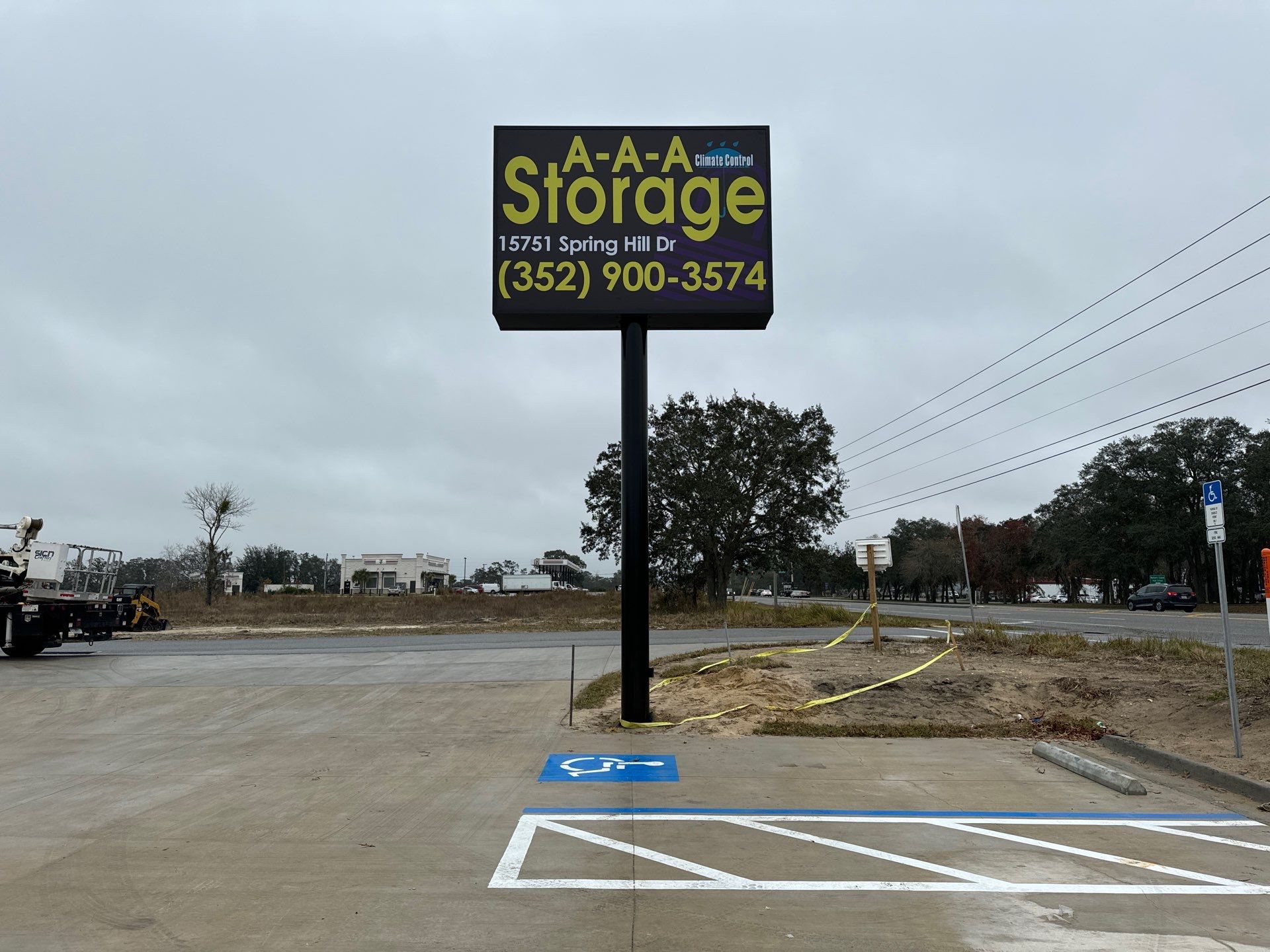 AAA Storage Pylon Sign by SignCrafters