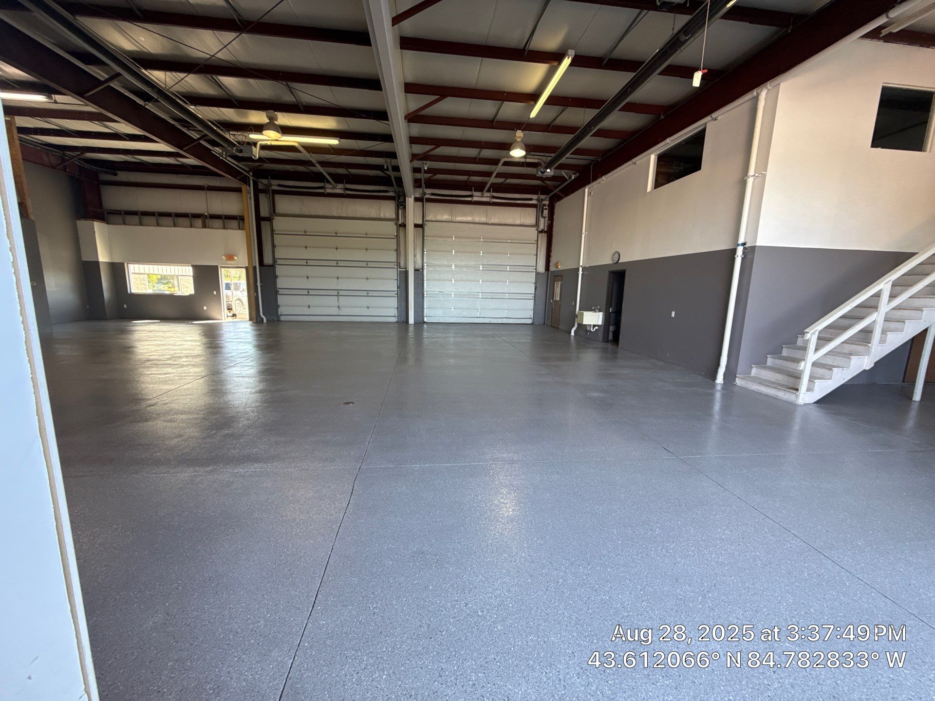 Project in Mt. Pleasant by Wise Coatings of Central Michigan