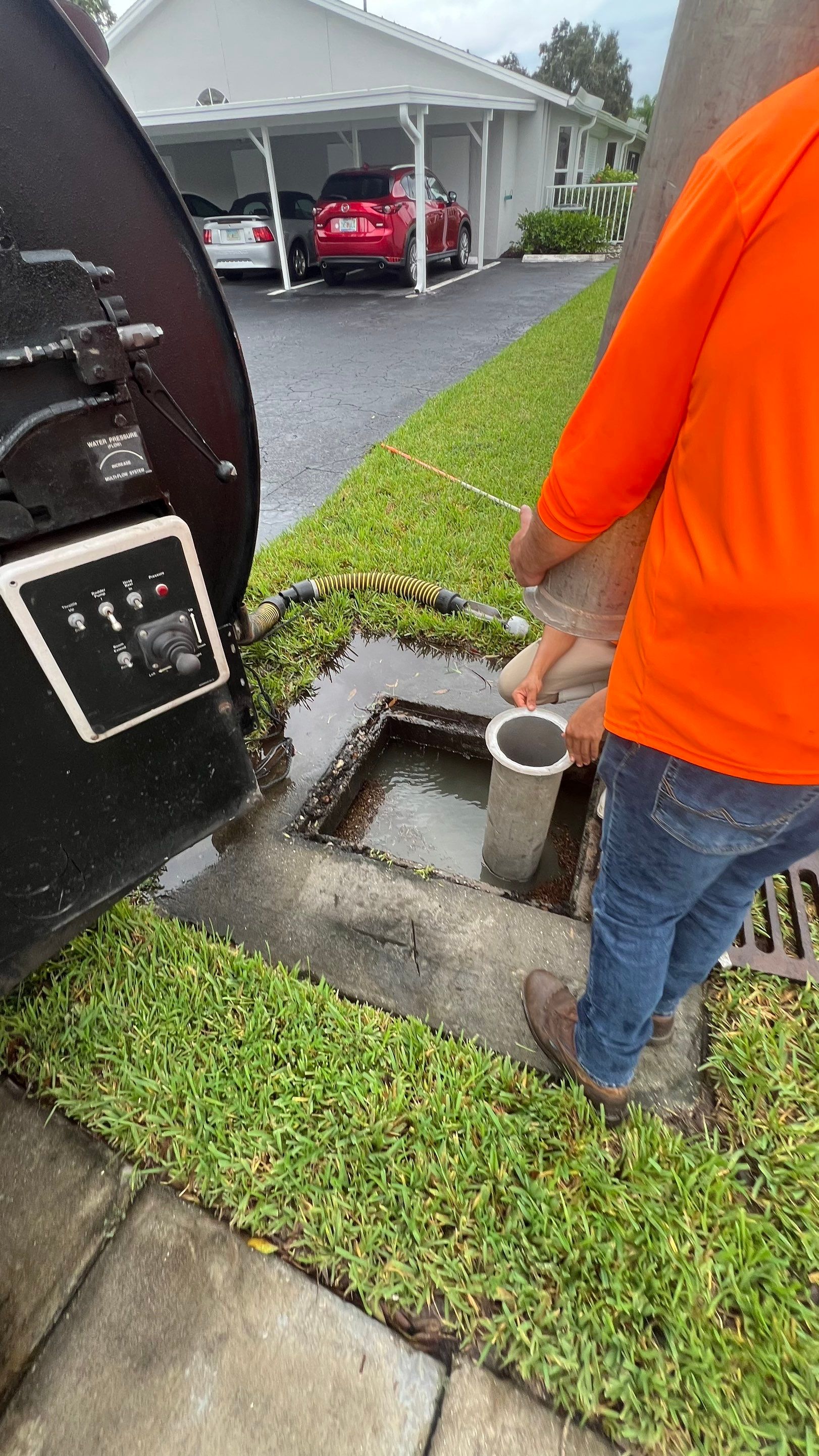 Naples Community Stormwater Blockage by Don Mar, Inc. Storm Water Solutions