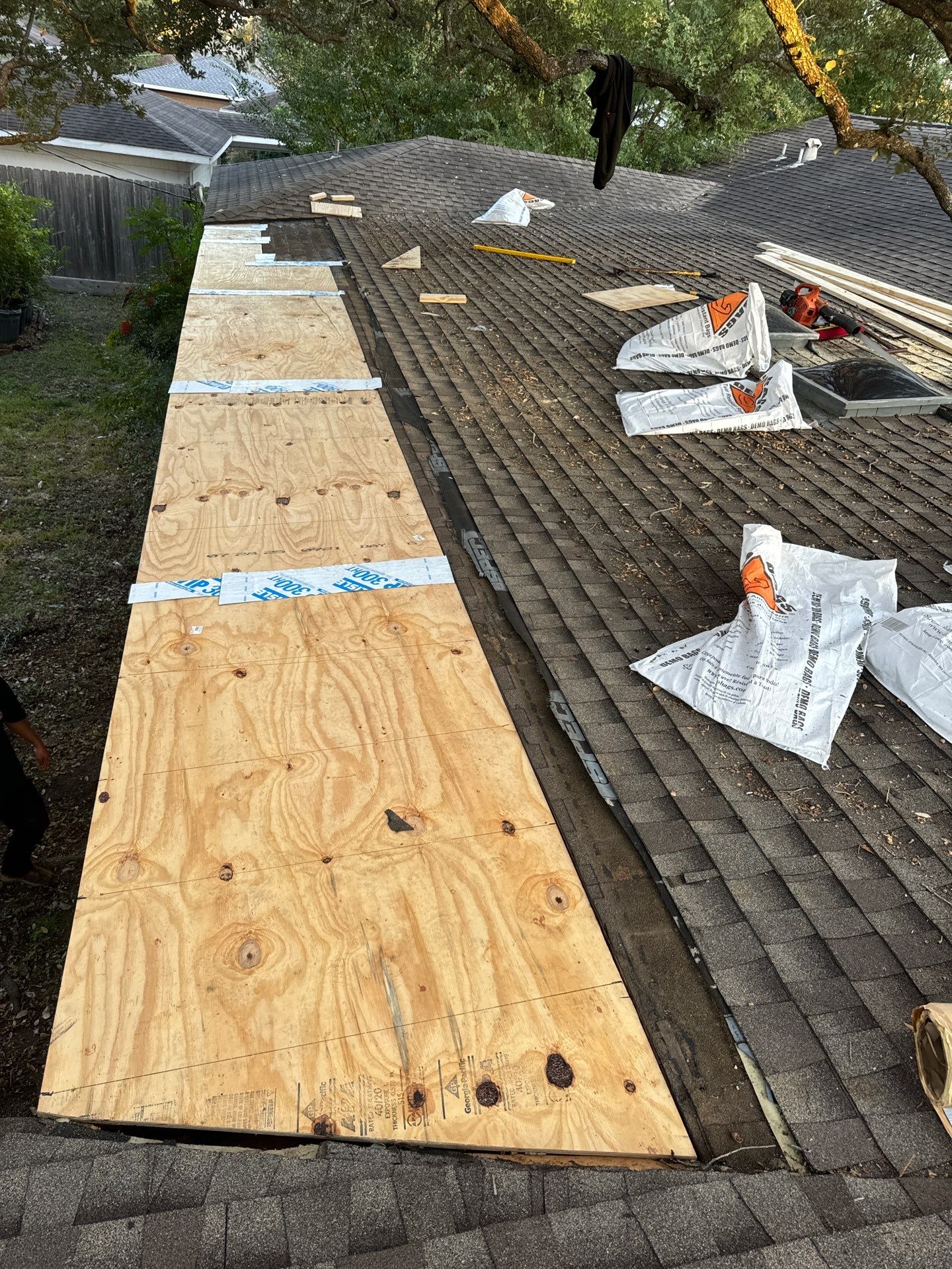 Project in Houston, TX by Associates Roofing Unlimited 