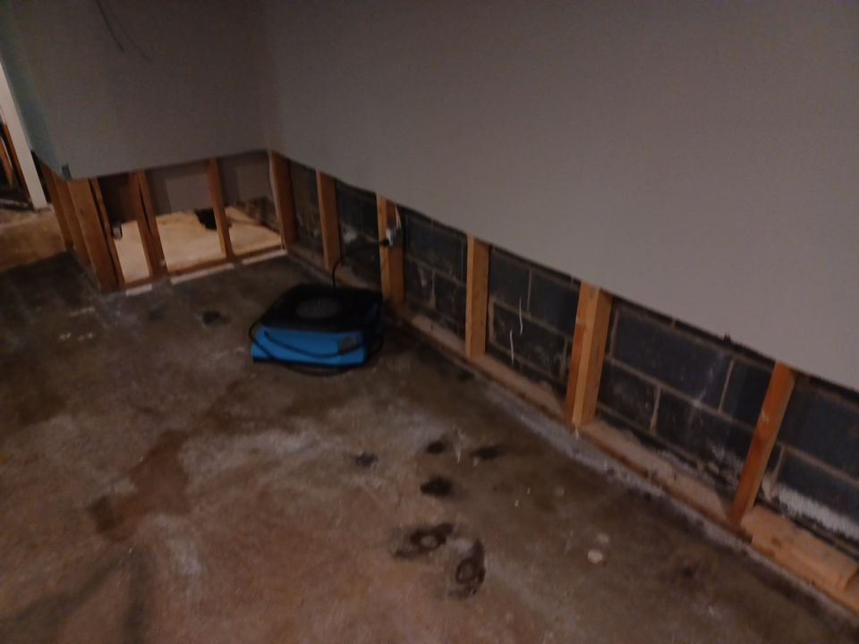 Project in West Bloomfield Township by EzDry Water Mitigation & Property Restoration