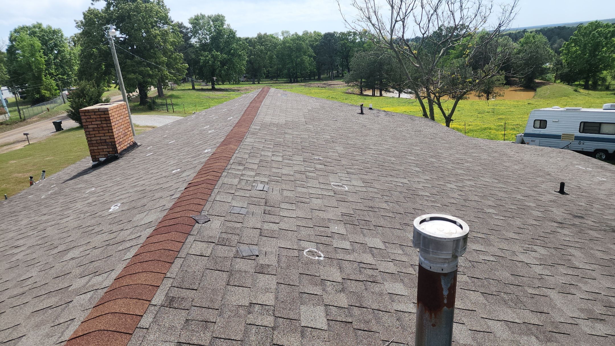 Storm Restoration Reroof: 40 Year Impact Rated Architectural Shingle by Hostetler Roofing