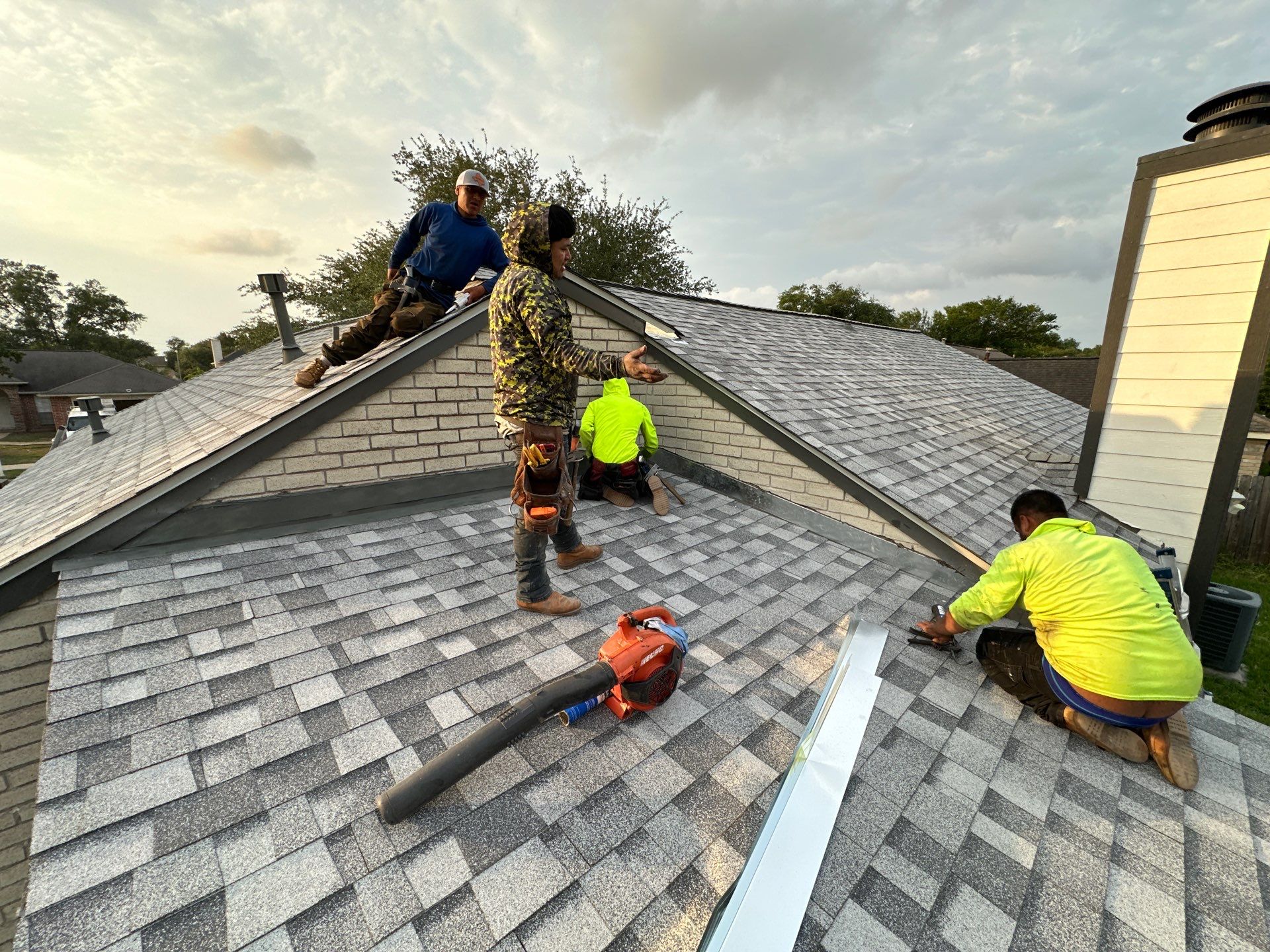 Project in Katy by Motion Roofing