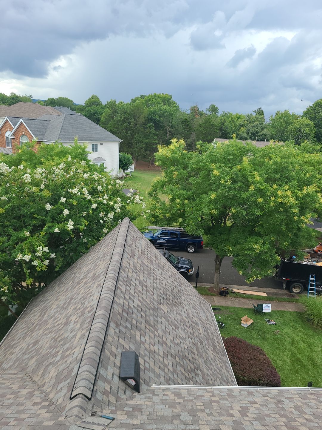 Haymarket: Roof Replacement with CertainTeed Landmark Pro Designer Shingles in Max Def Weathered Wood by RM Banning, Inc.