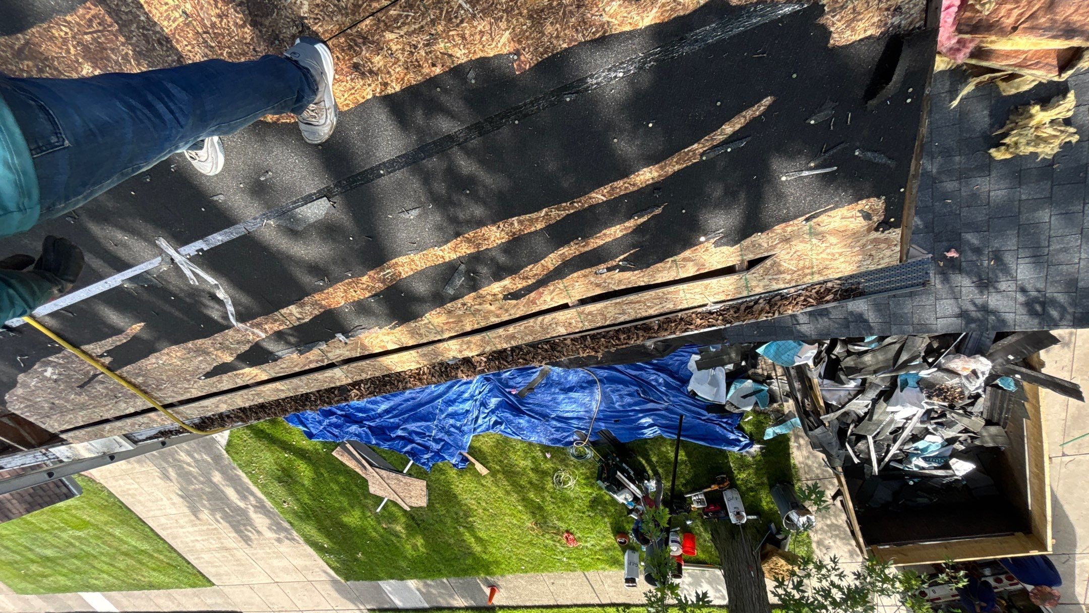 Roof Replacement using Owens Corning Estate Gray by 180 Contractors