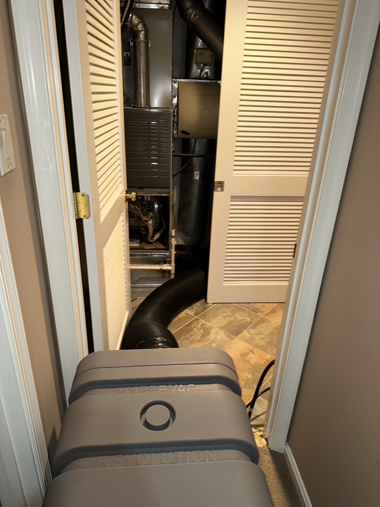 Air duct cleaning using Hypervac by Pronto Air Duct Cleaning