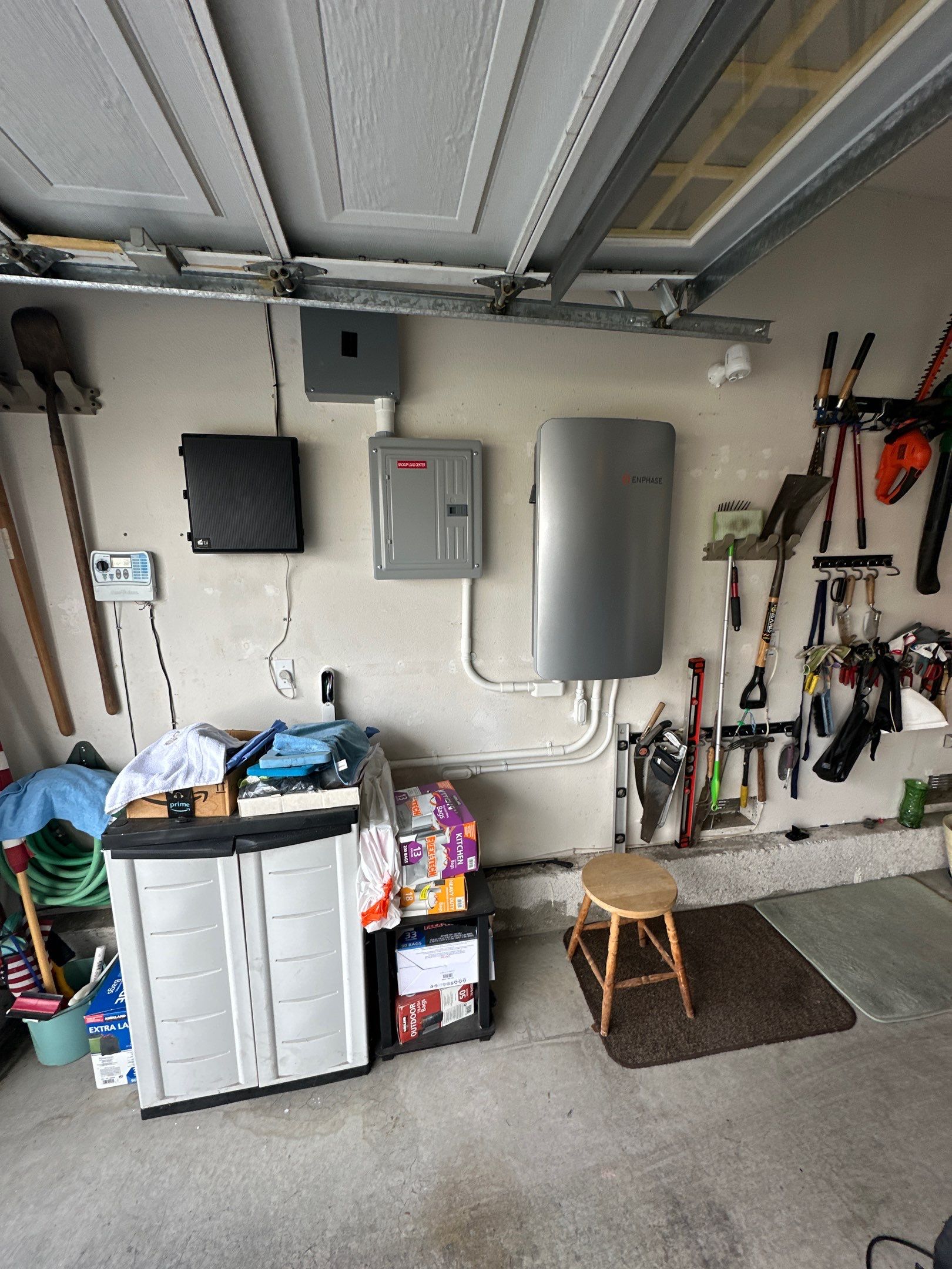 Enphase Energy Storage and EV Charger Installation in Thousand Oaks by AWS Solar