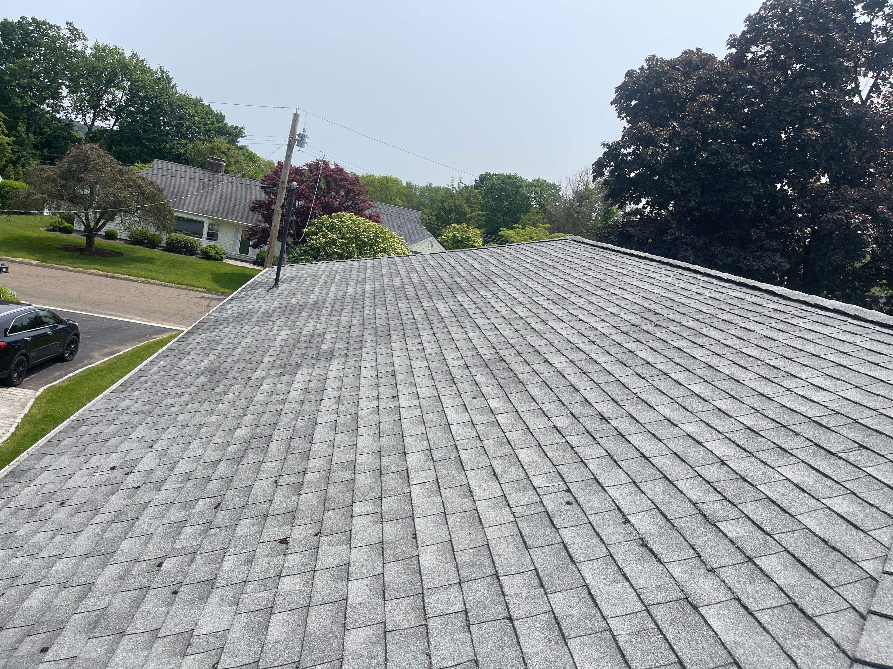 Residential Roofing Installation using Owens Corning Duration Onyx Black by A Plus Exterior