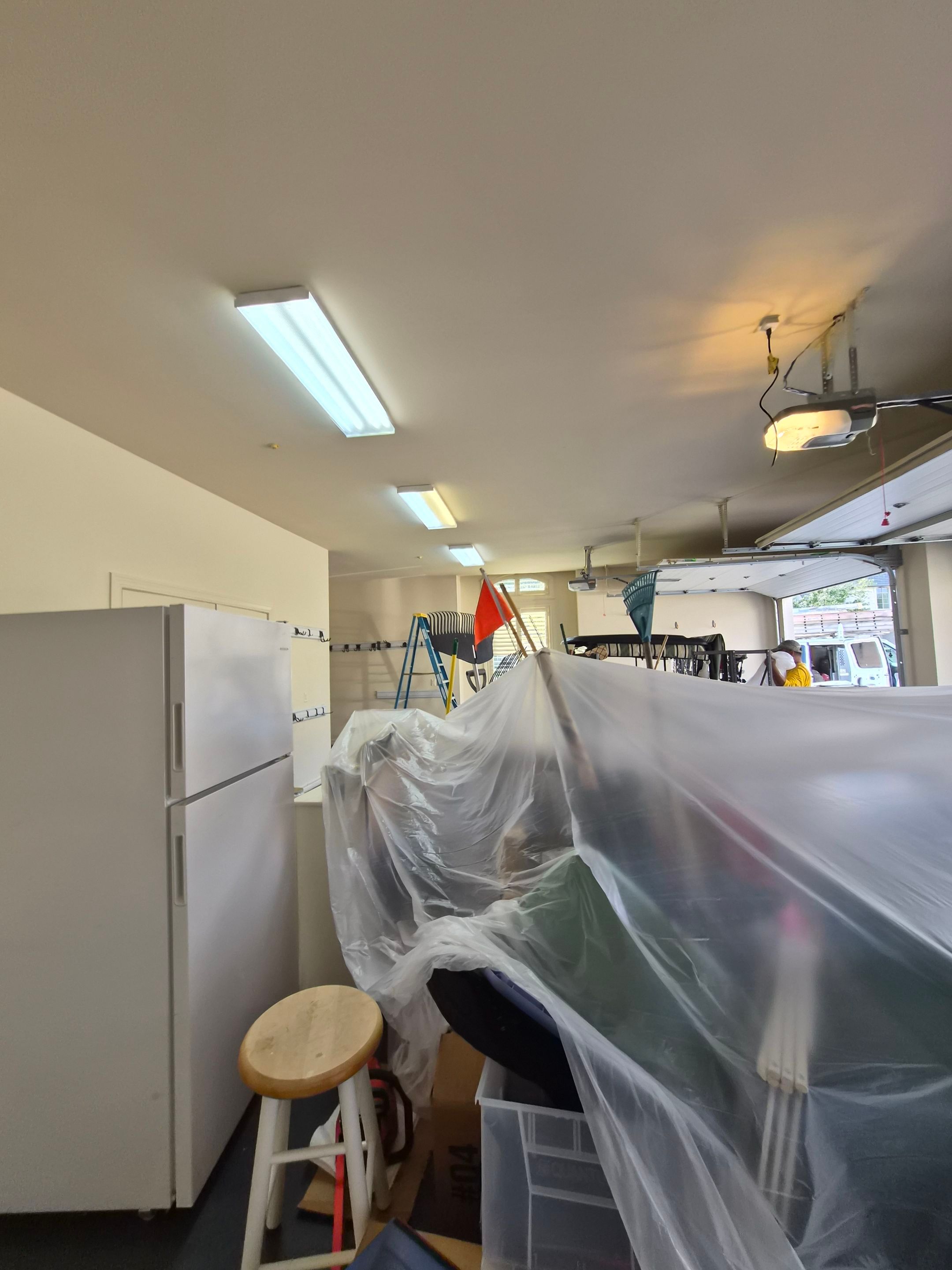 Detail Work in Garage & Utility Room, Tyler TX by Quality Coats Painting