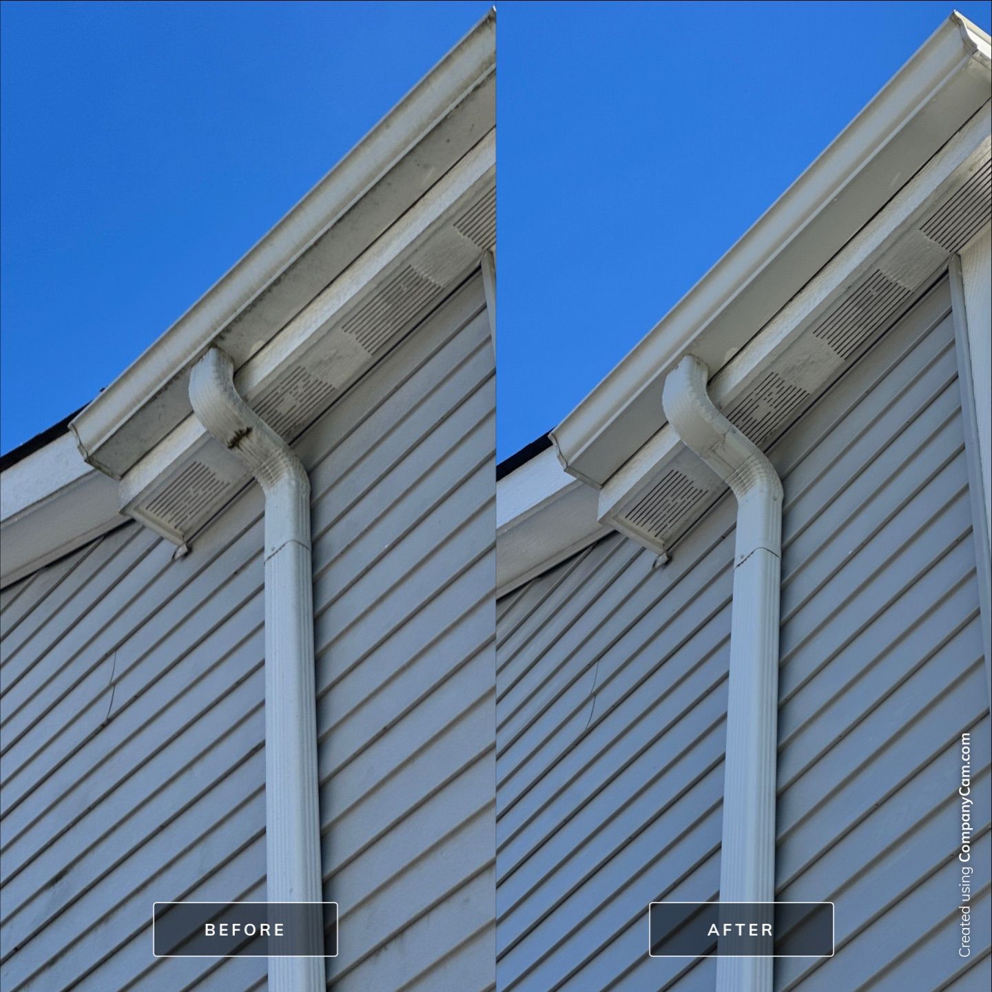 Project in Crystal Lake by Simmons Power & Soft Washing