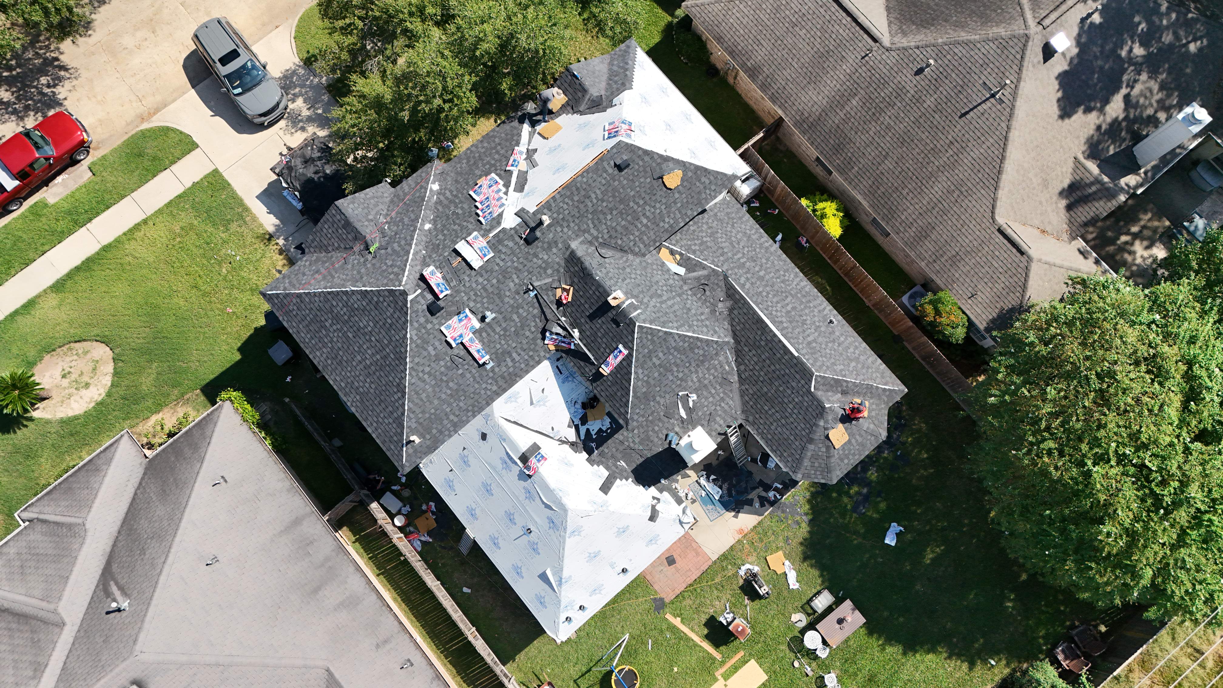 All-Hands Roof Replacement — Houston, TX by PL Roofing & SB Roofing, LLC.