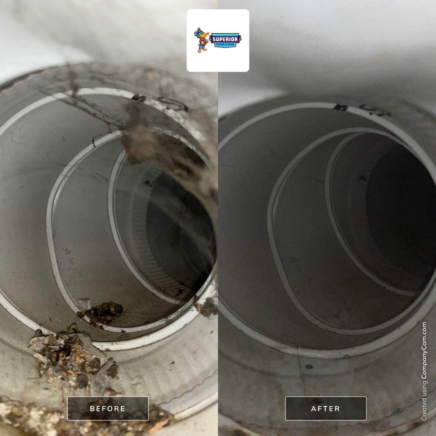 Air Duct Cleaning With a Vacuum Truck in Youngstown, OH by Superior Air Duct Cleaning
