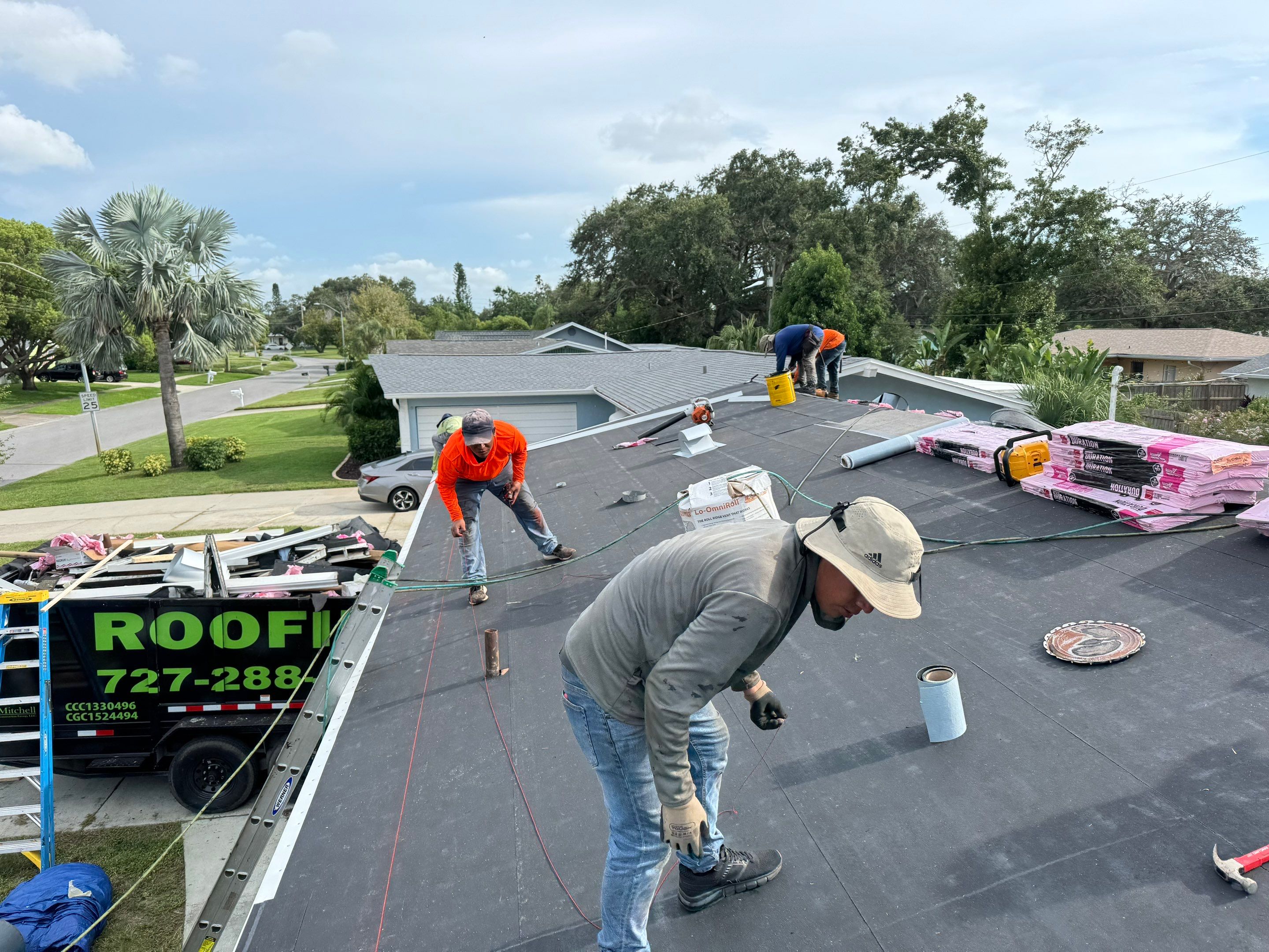 Project in Clearwater 33755 by Mitchell Roofing Company LLC 