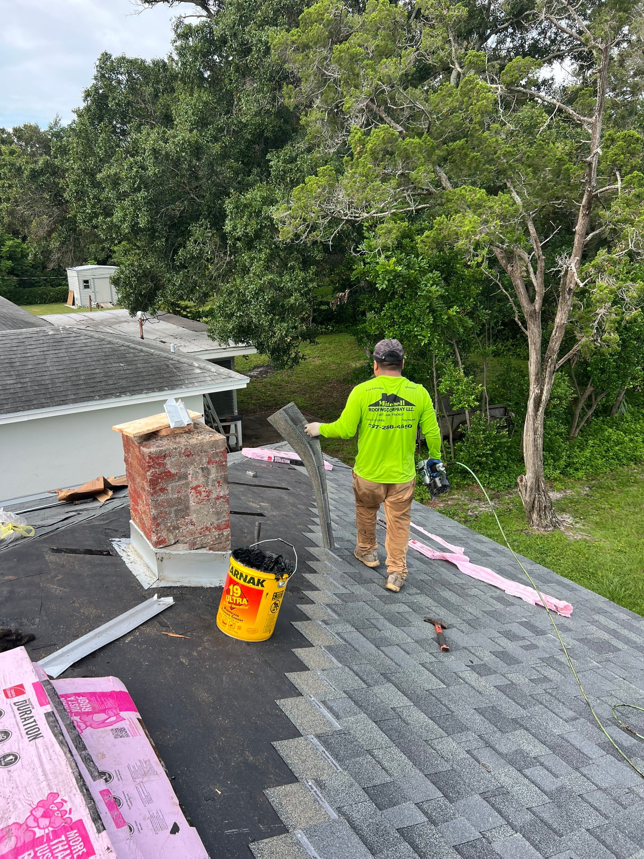 Project in Clearwater 33765 by Mitchell Roofing Company LLC 