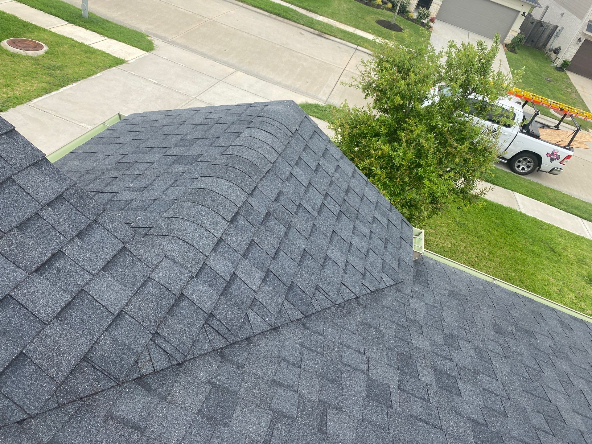 Residential Roofing Repair using Owen's Corning Duration (Lifetime) Shingles by Roof Repair Company